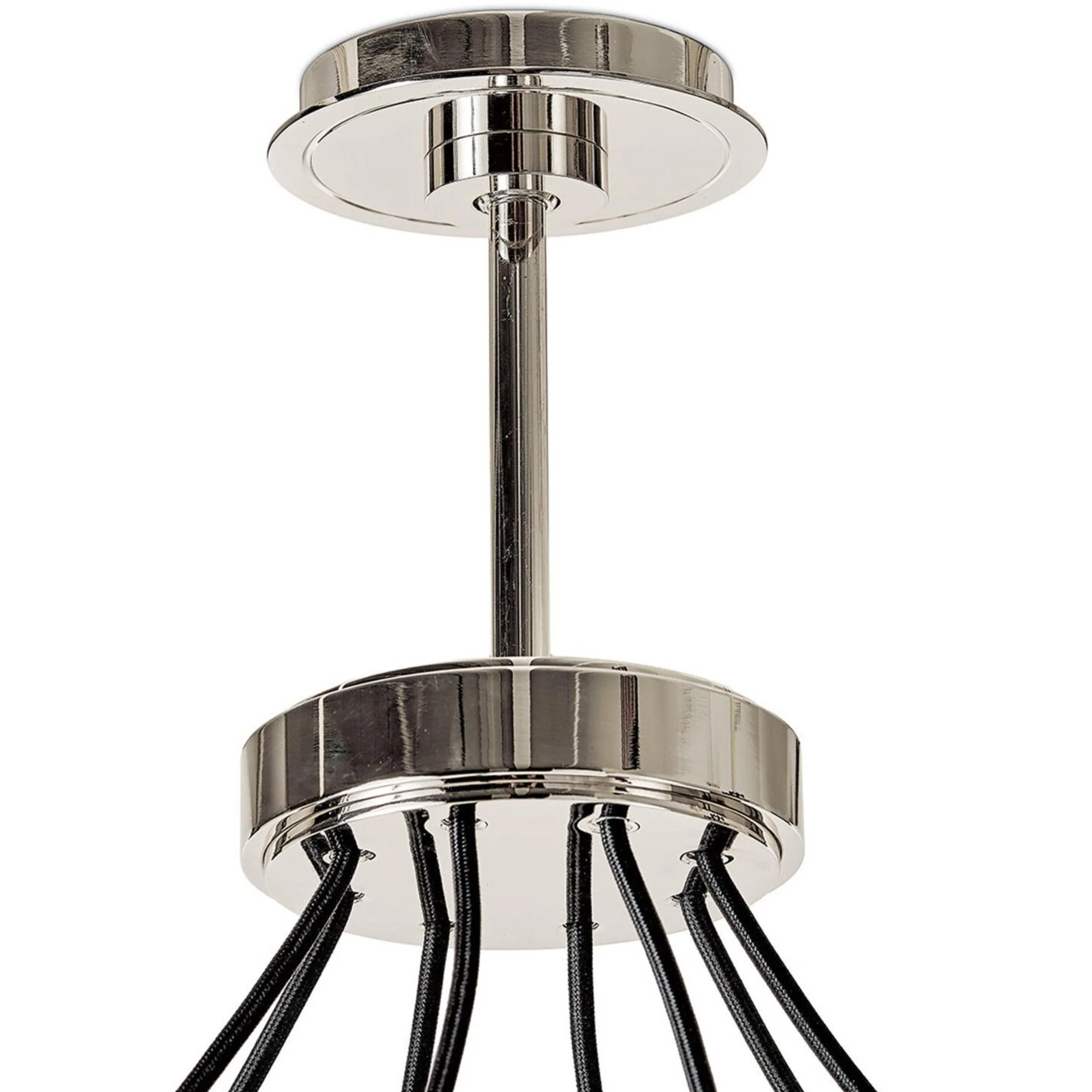 Dixon Chandelier, Polished Nickel - Image 3