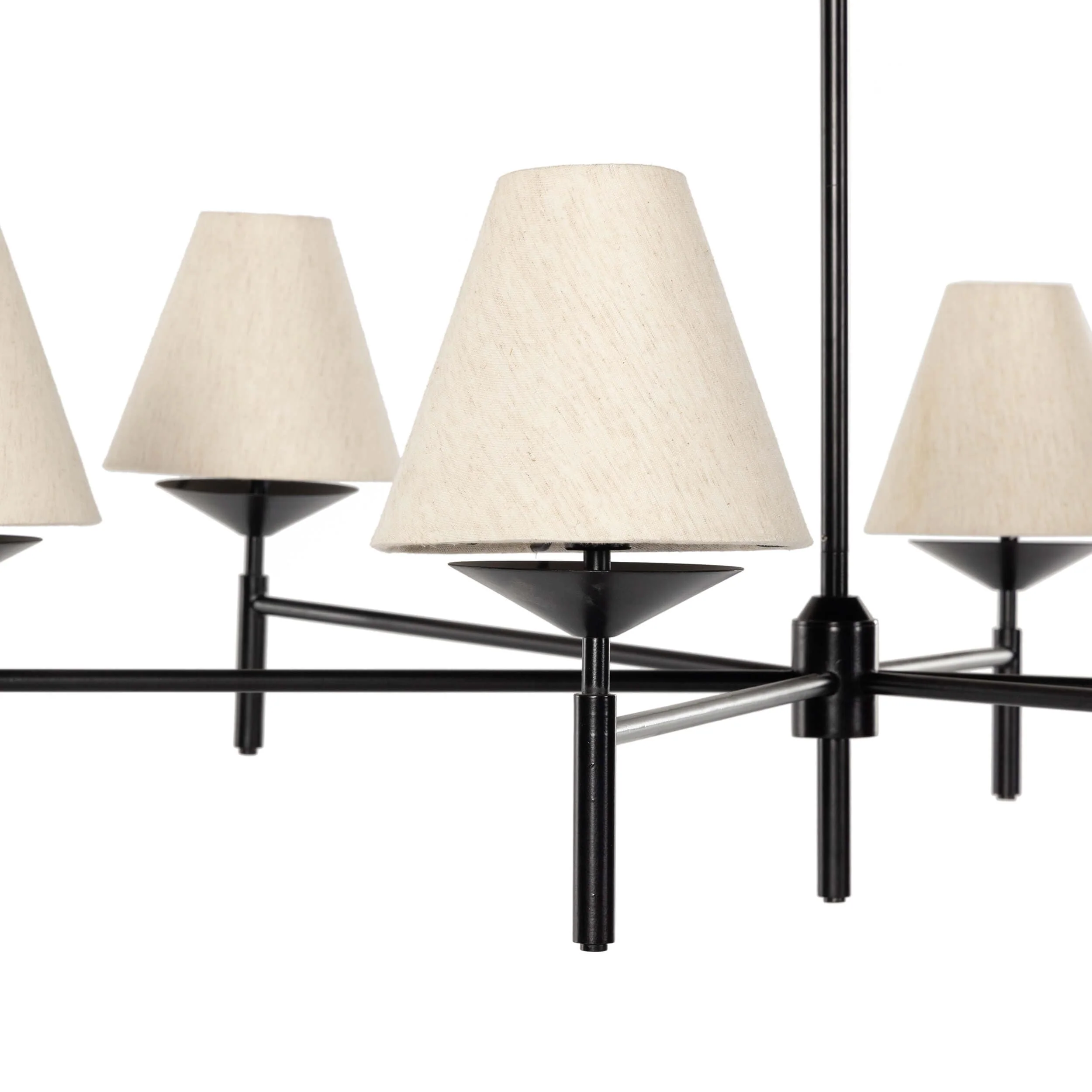 Dodie Chandelier, Jet Black by Four Hands - Image 3