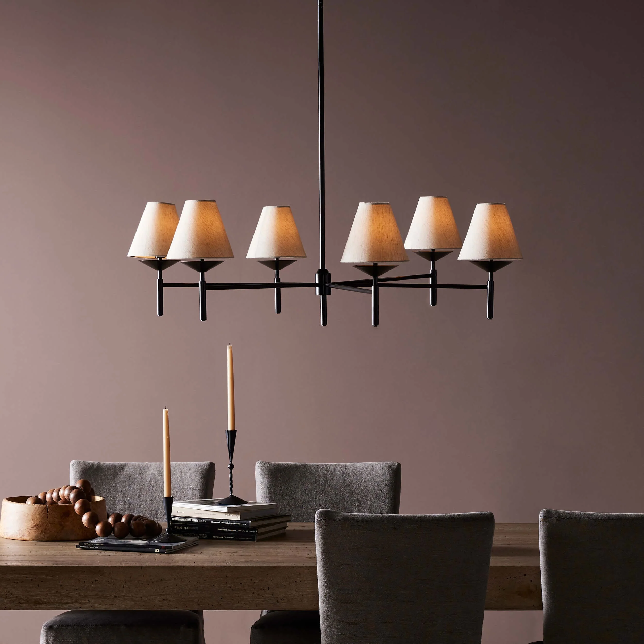 Dodie Chandelier, Jet Black by Four Hands - Image 4