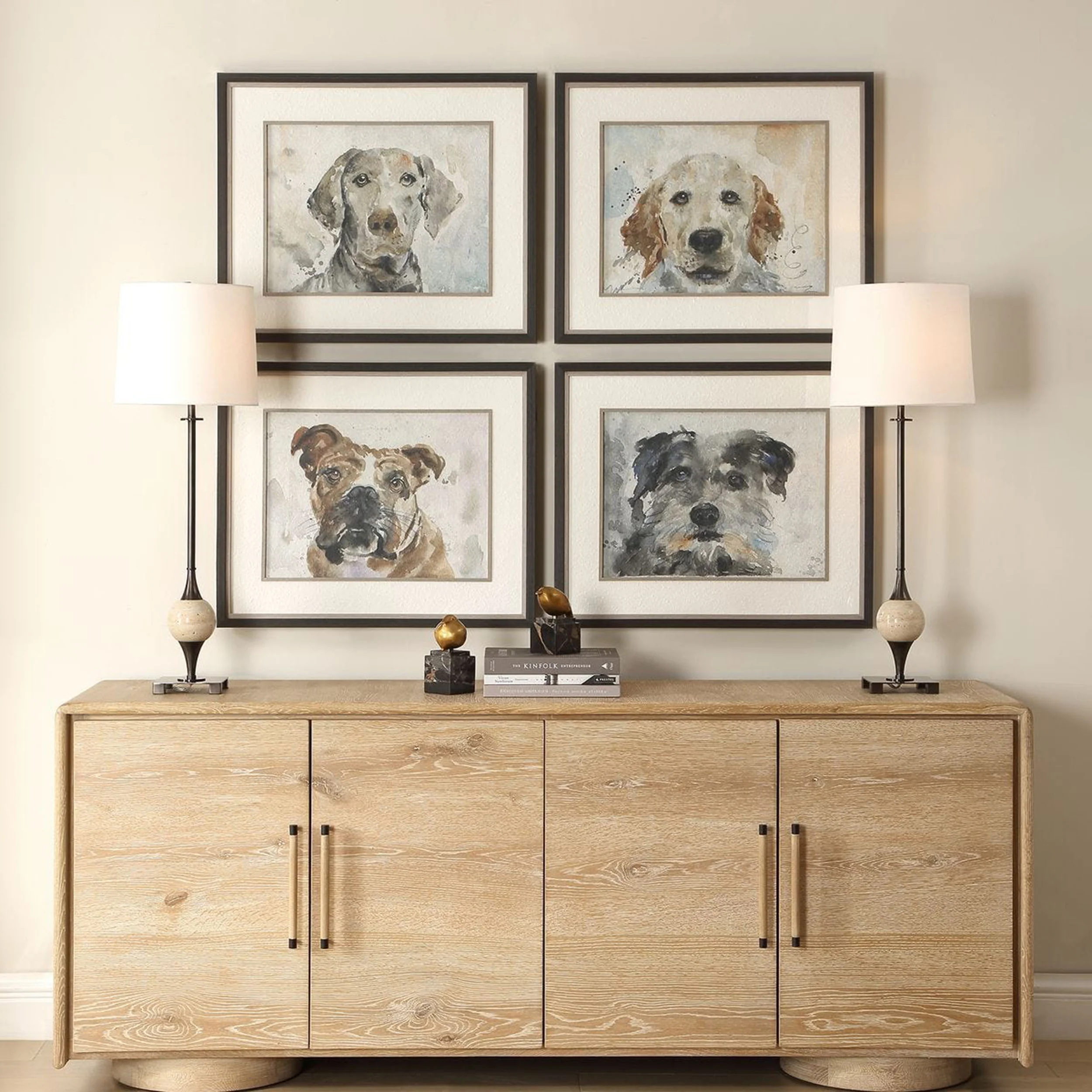 Dog Days Framed, Set of 4 - Image 4