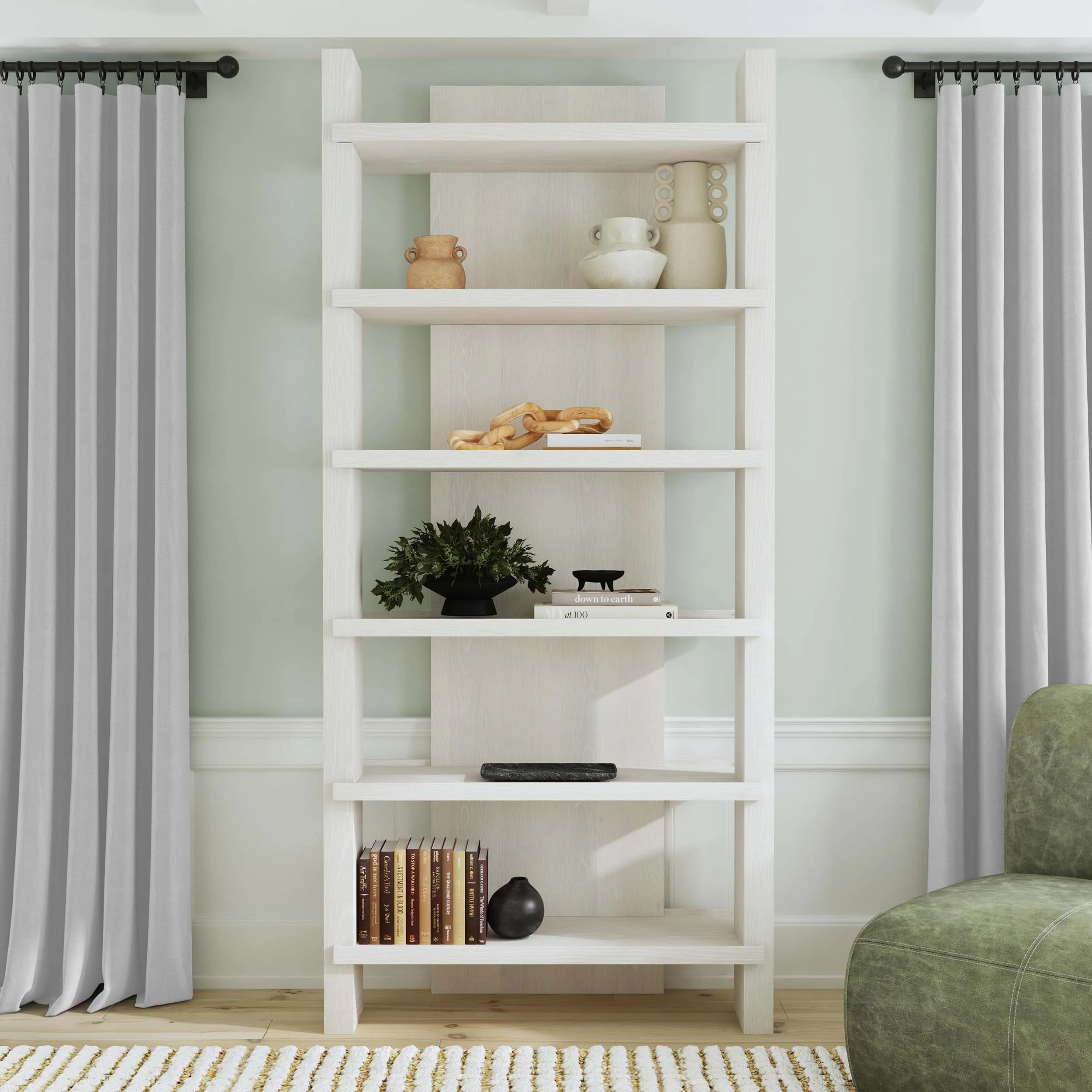 Doku Bookcase, Milk White - Image 5