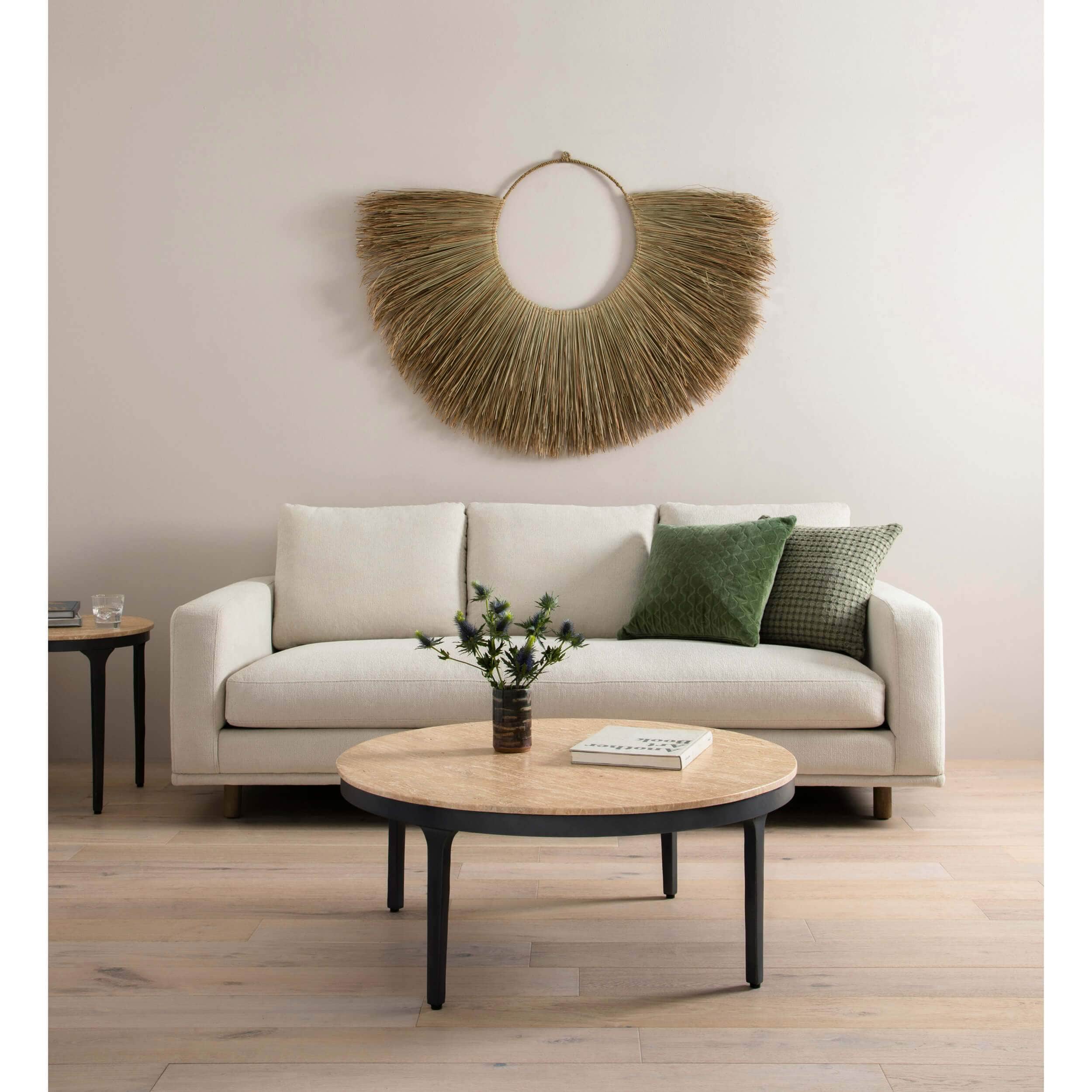Dom 87" Sofa, Bonnell Ivory by Four Hands - Image 6