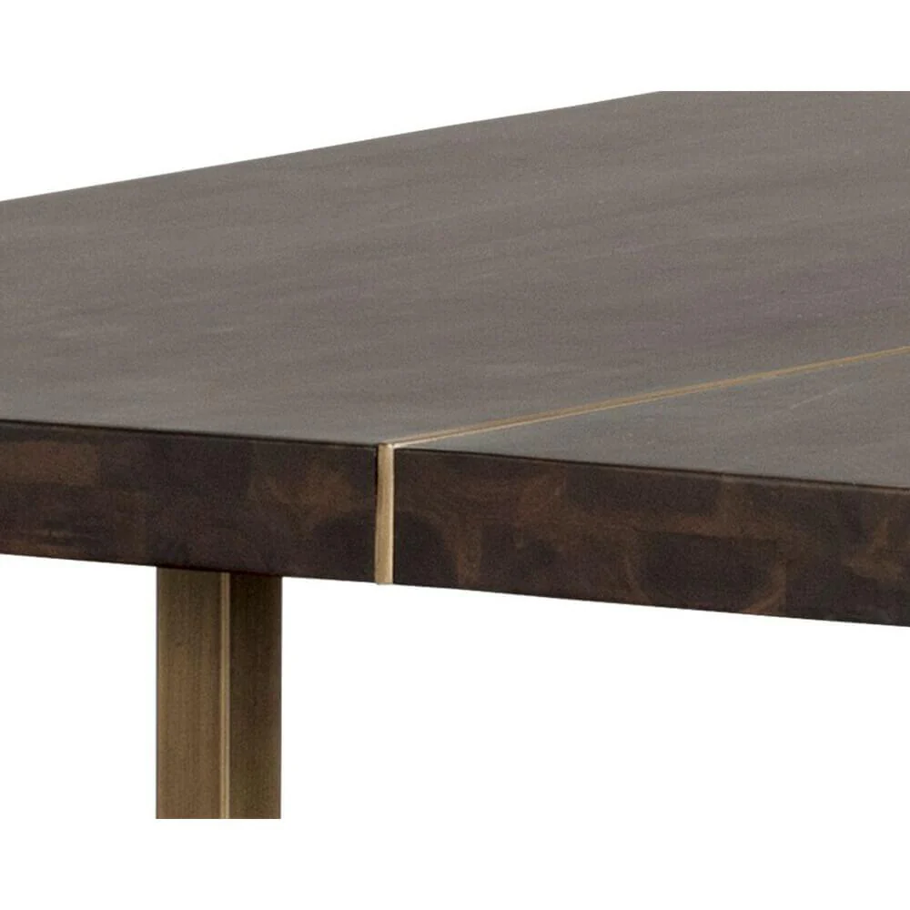 Donnelly Dining Table, Dark Mango - Image 4