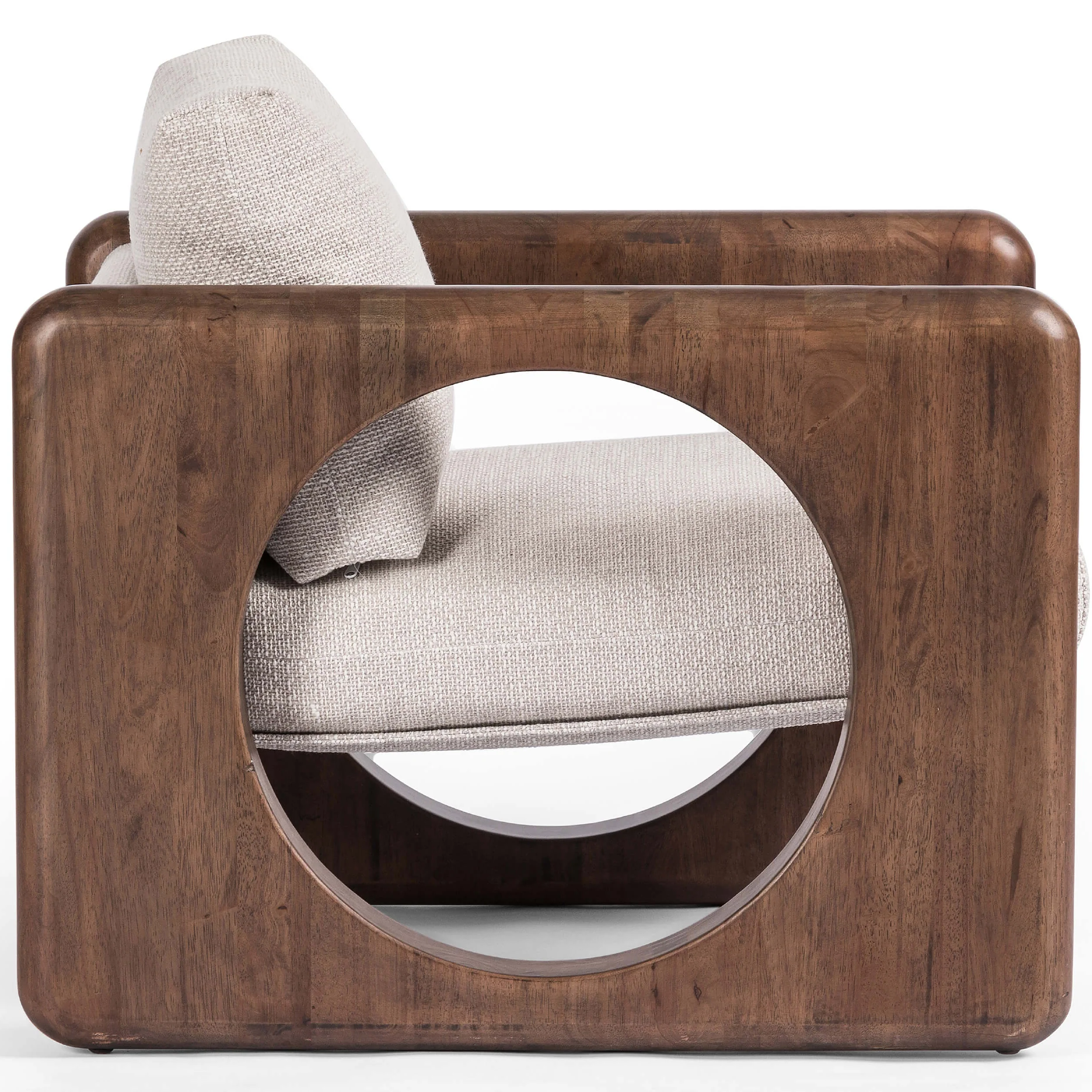 Downey Chair, Gibson Wheat by Four Hands - Image 3