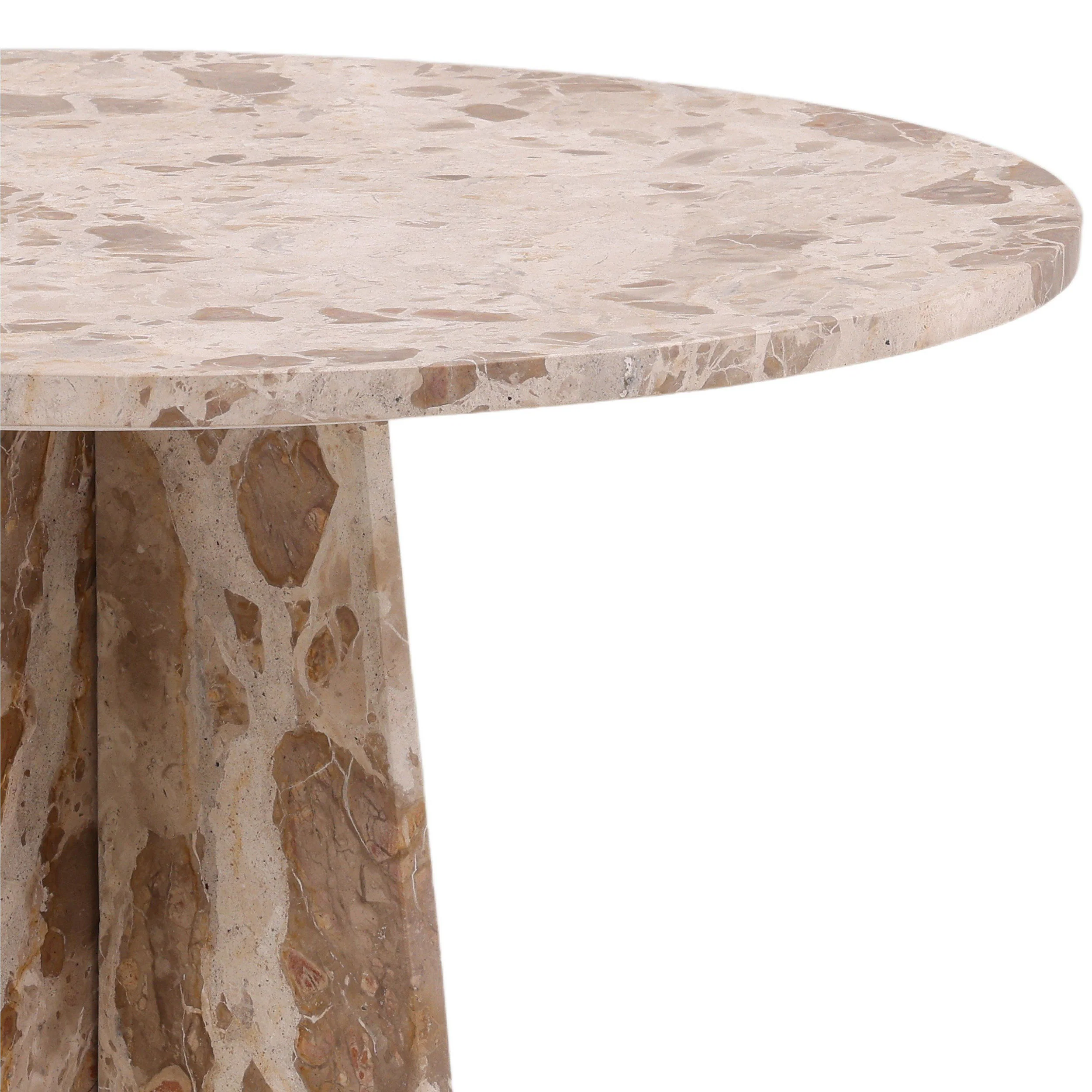 Caldwell Bistro Table, Beige - Image 3