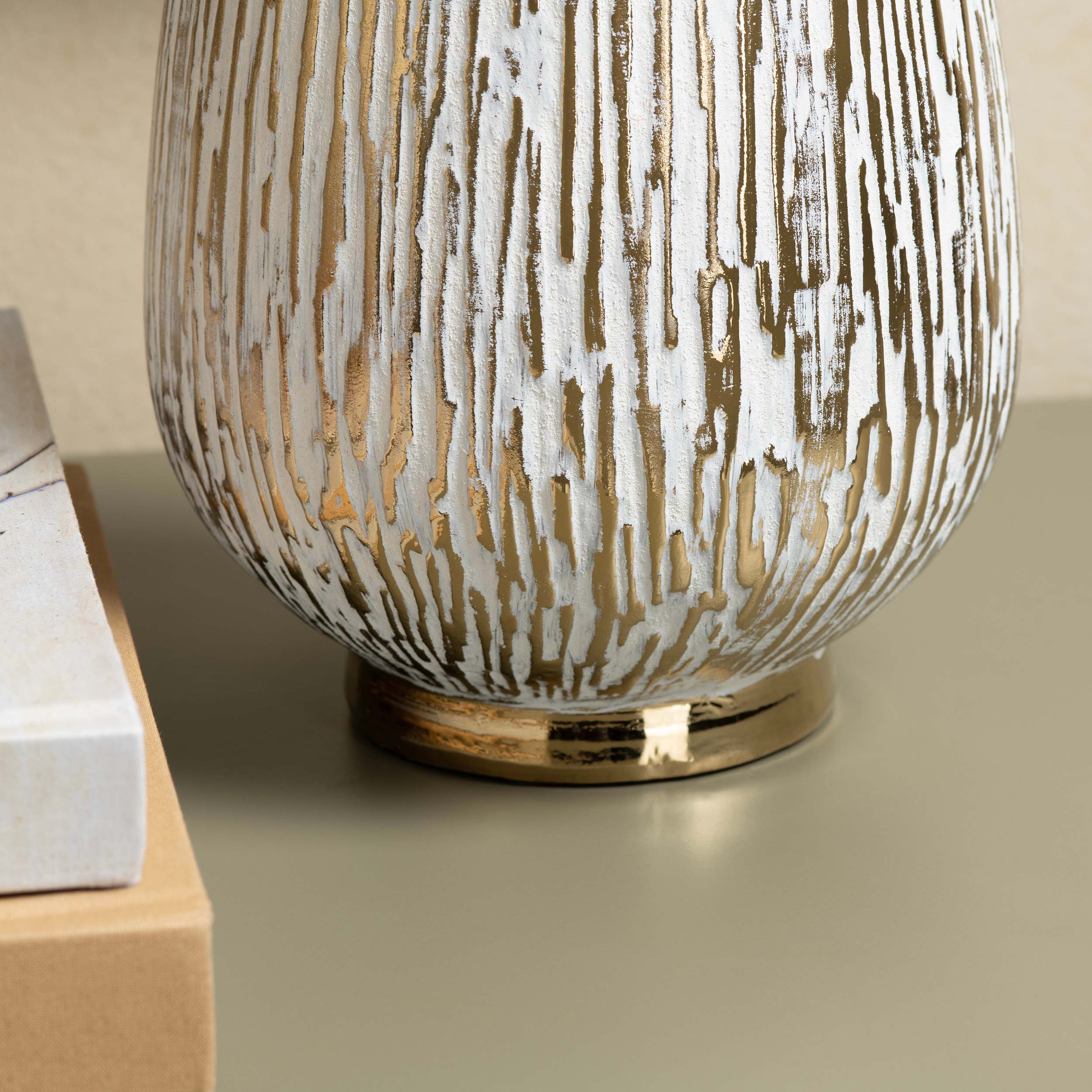 Dozier Vases, Gold, Set of 3 - Image 2