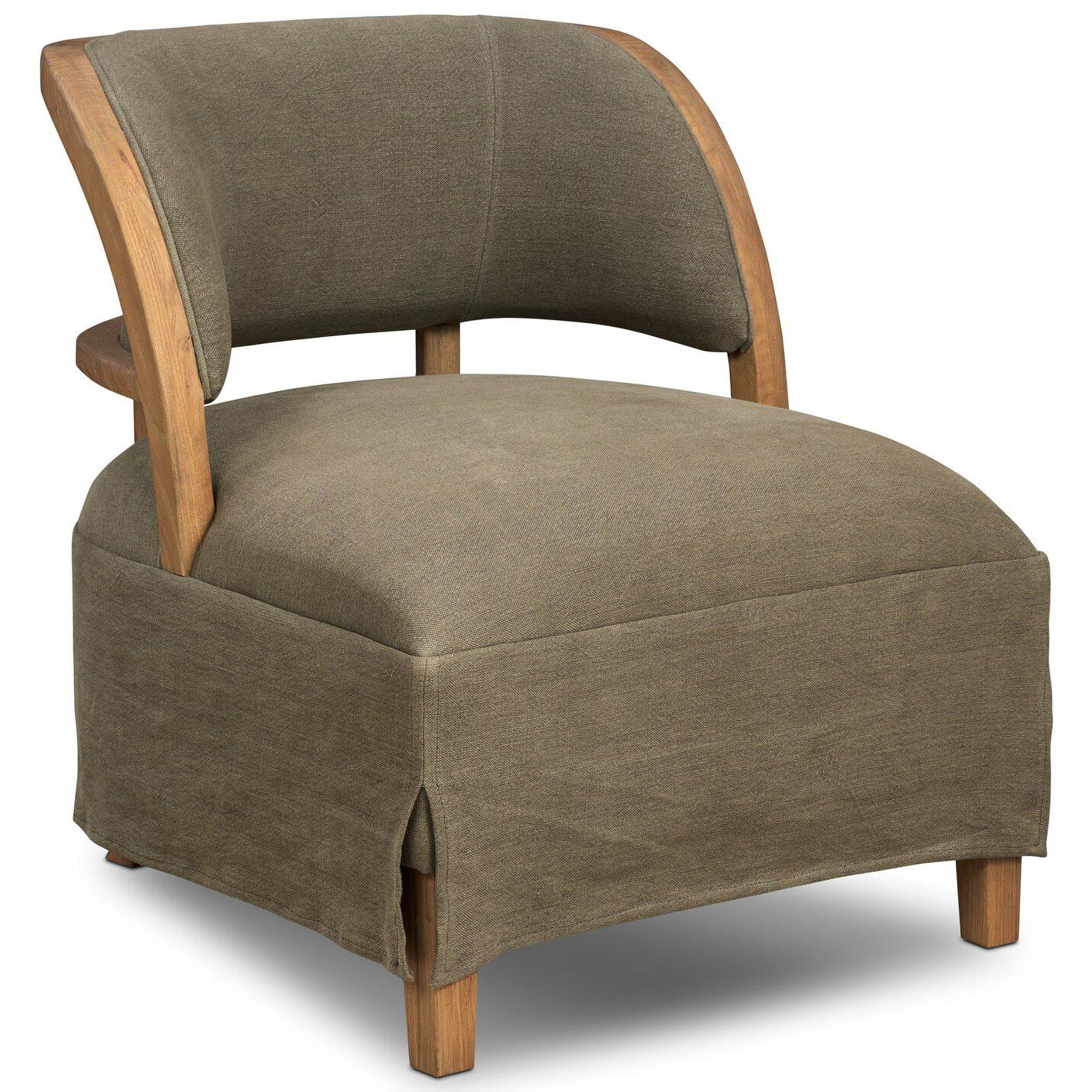 Dreya Chair, Broadway Olive by Amber Lewis x Four Hands