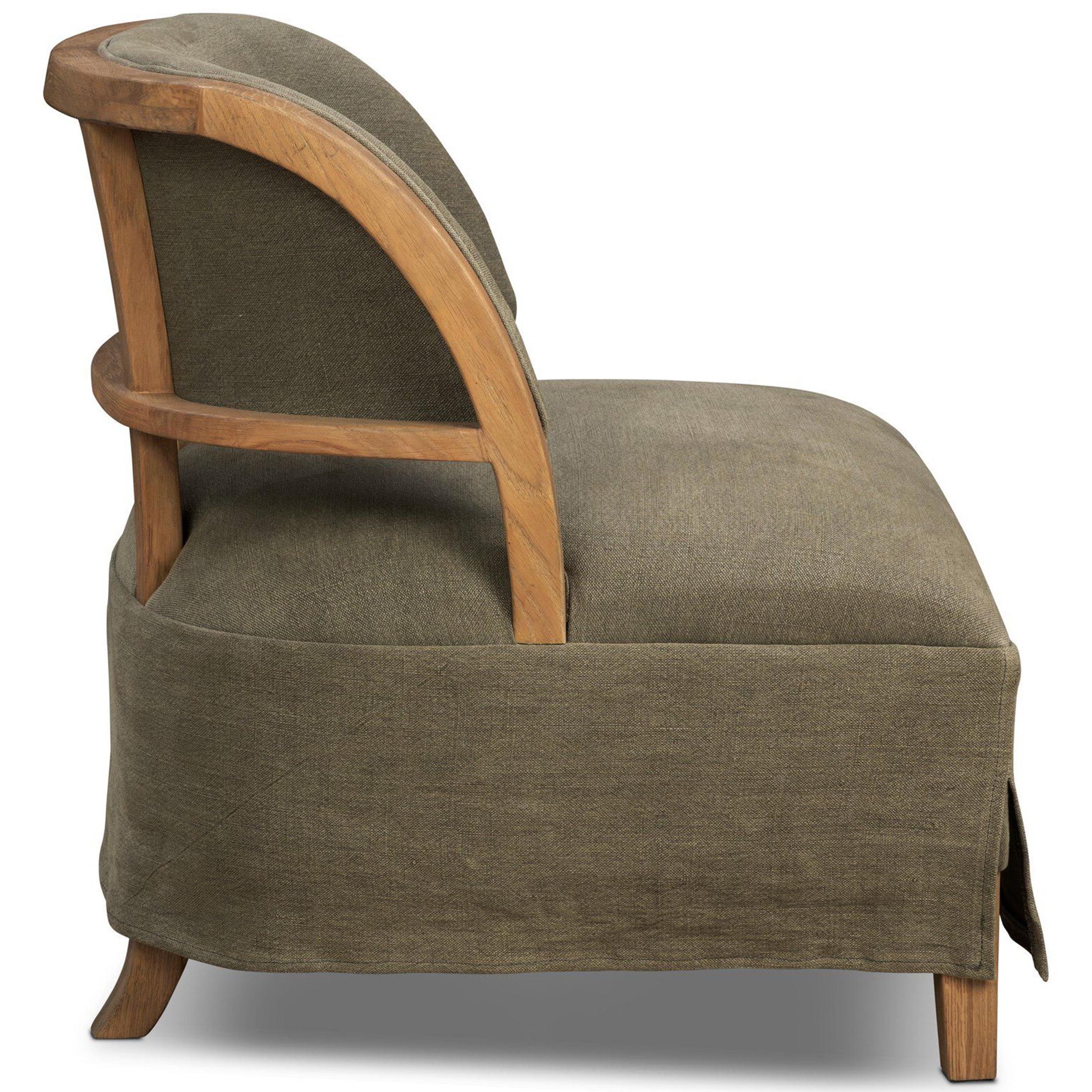 Dreya Chair, Broadway Olive by Amber Lewis x Four Hands - Image 3