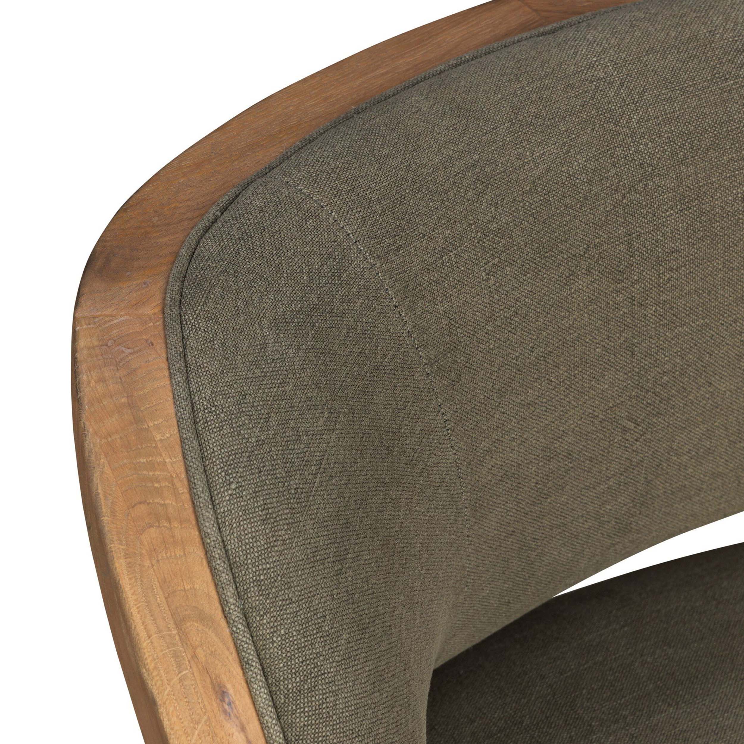 Dreya Chair, Broadway Olive by Amber Lewis x Four Hands - Image 5