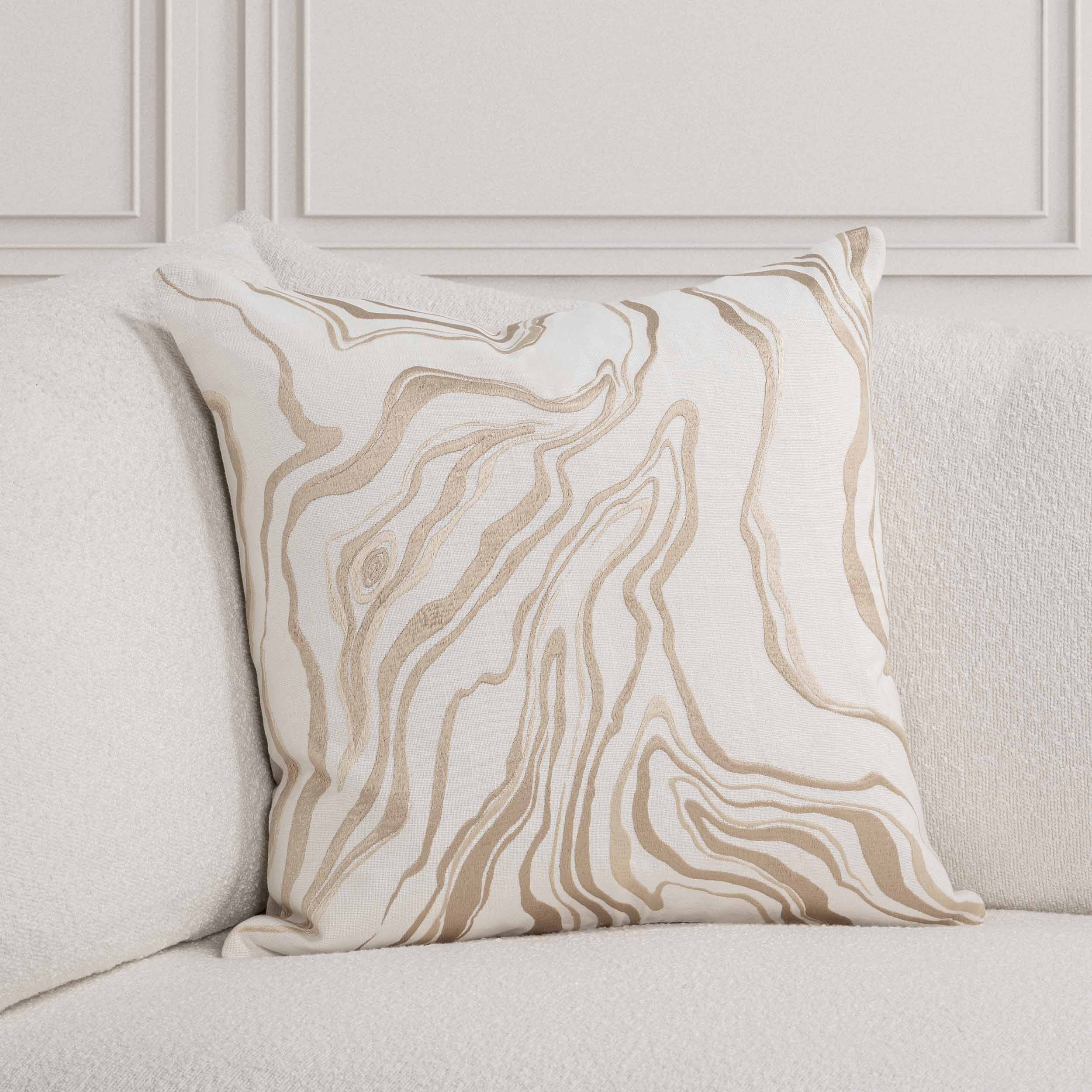 Drift Pillow, Ivory/Natural - Image 6