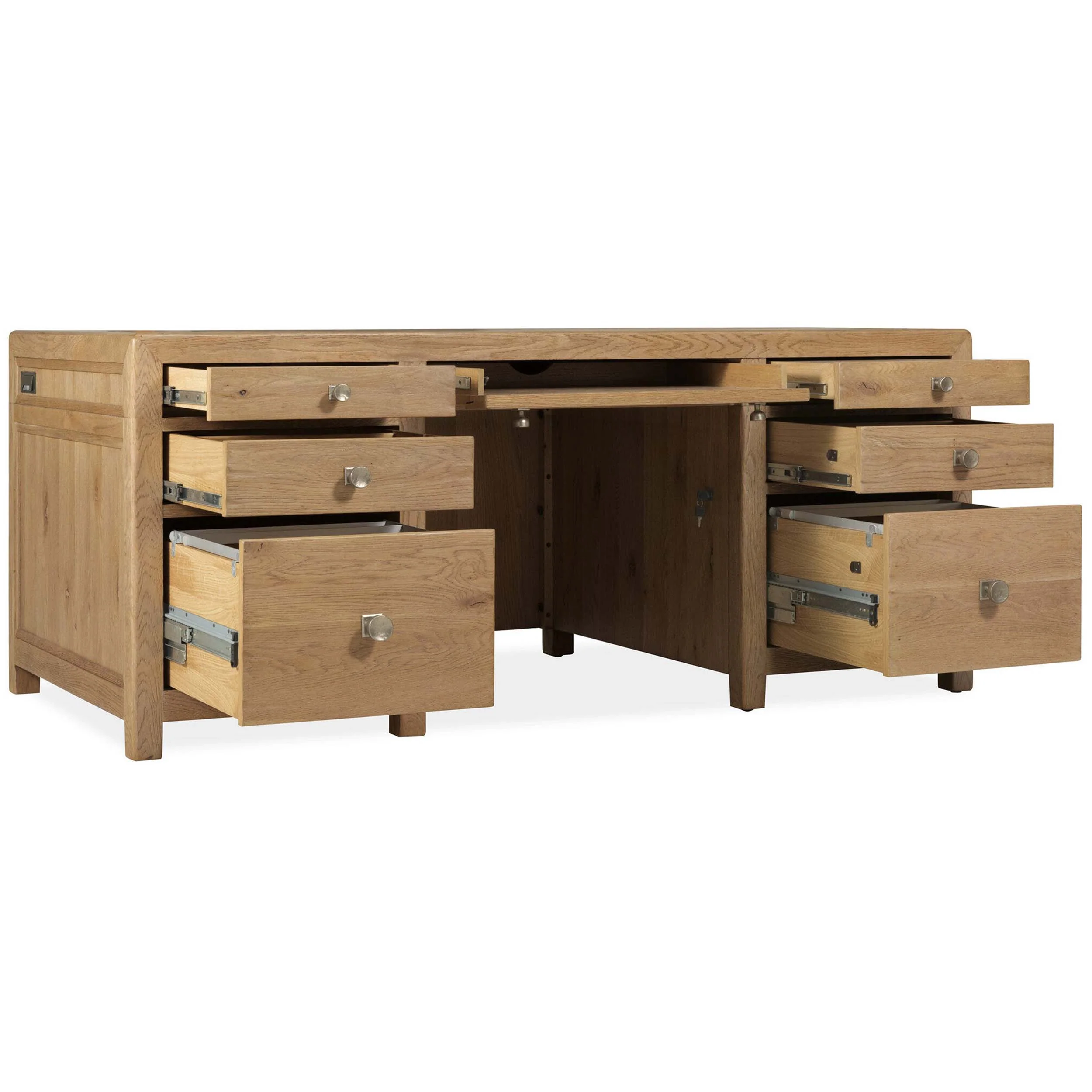 Driftwood Executive Desk, Buckboard - Image 5