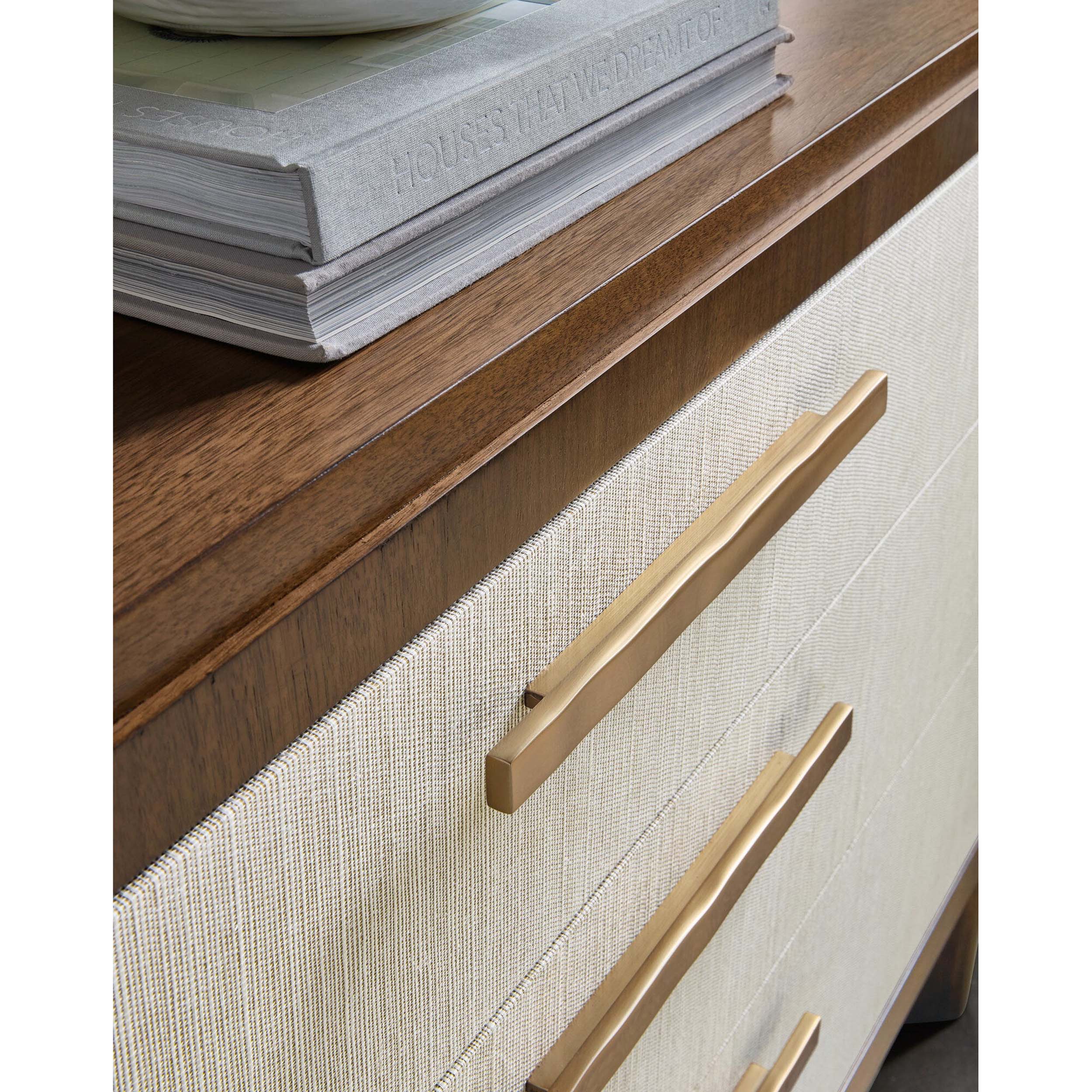 Eleana Three Drawer Chest, Light Caramel - Image 4