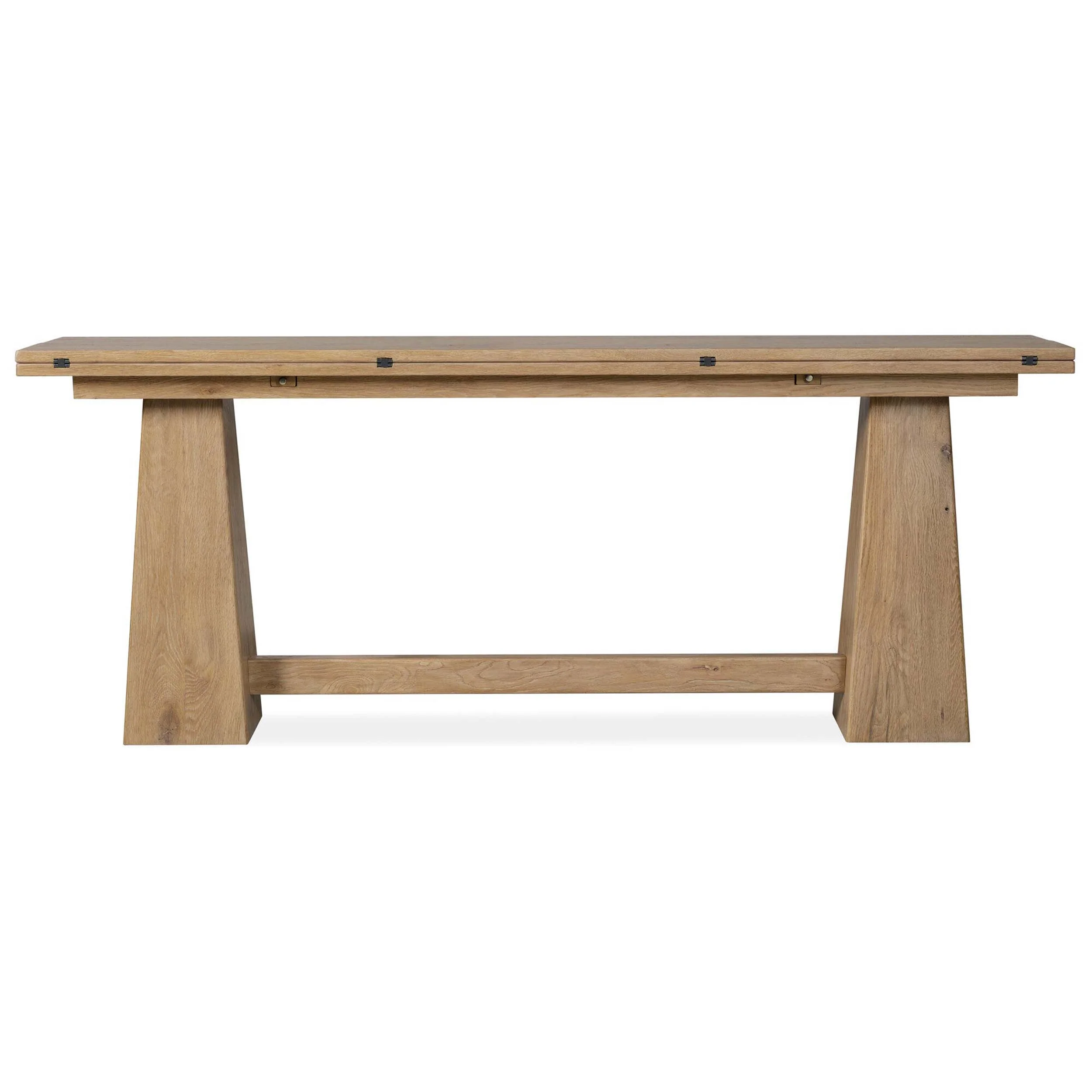 Driftwood Flip-Top Console Table, Buckboard - Image 4