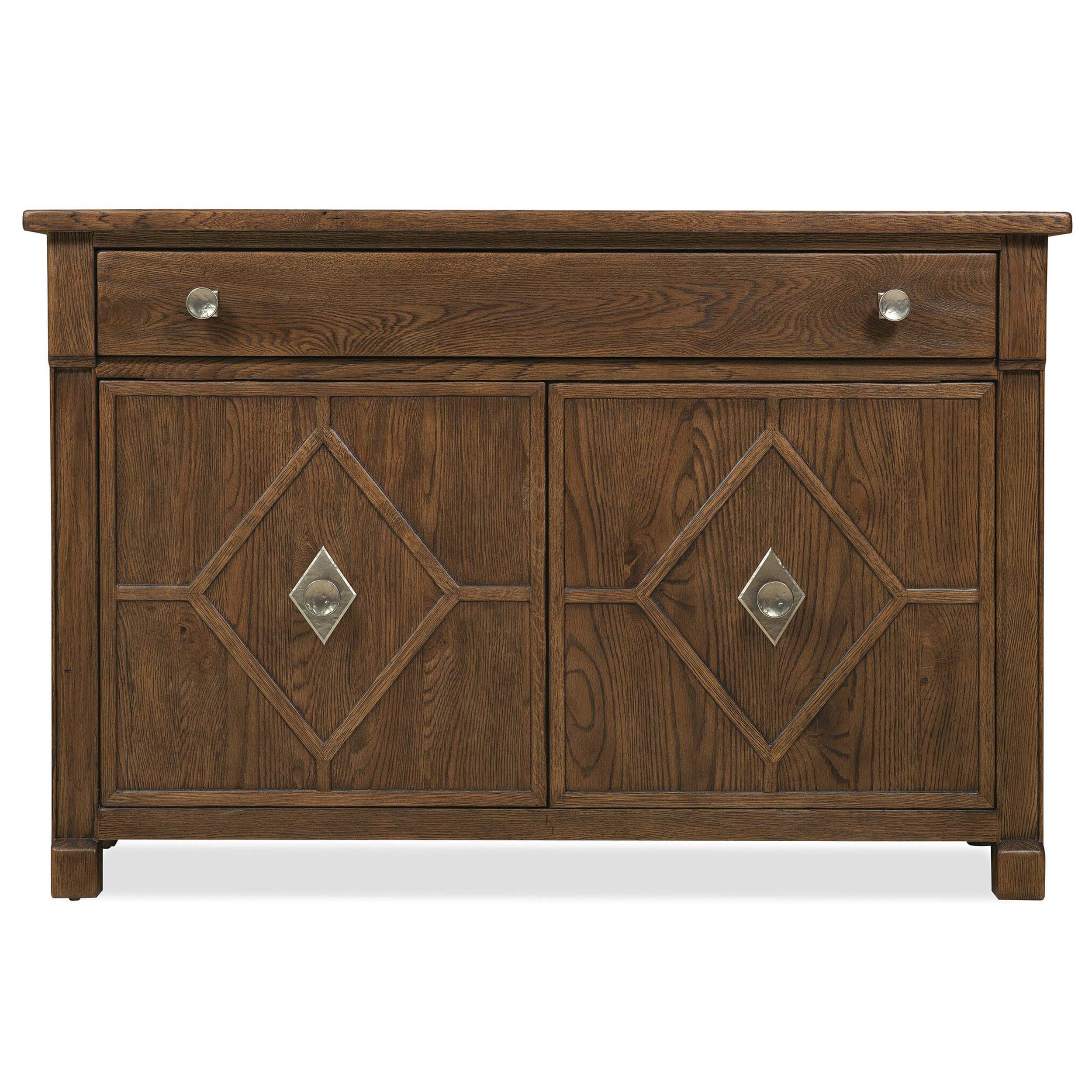 Driftwood Hall Chest, Worn Saddle
