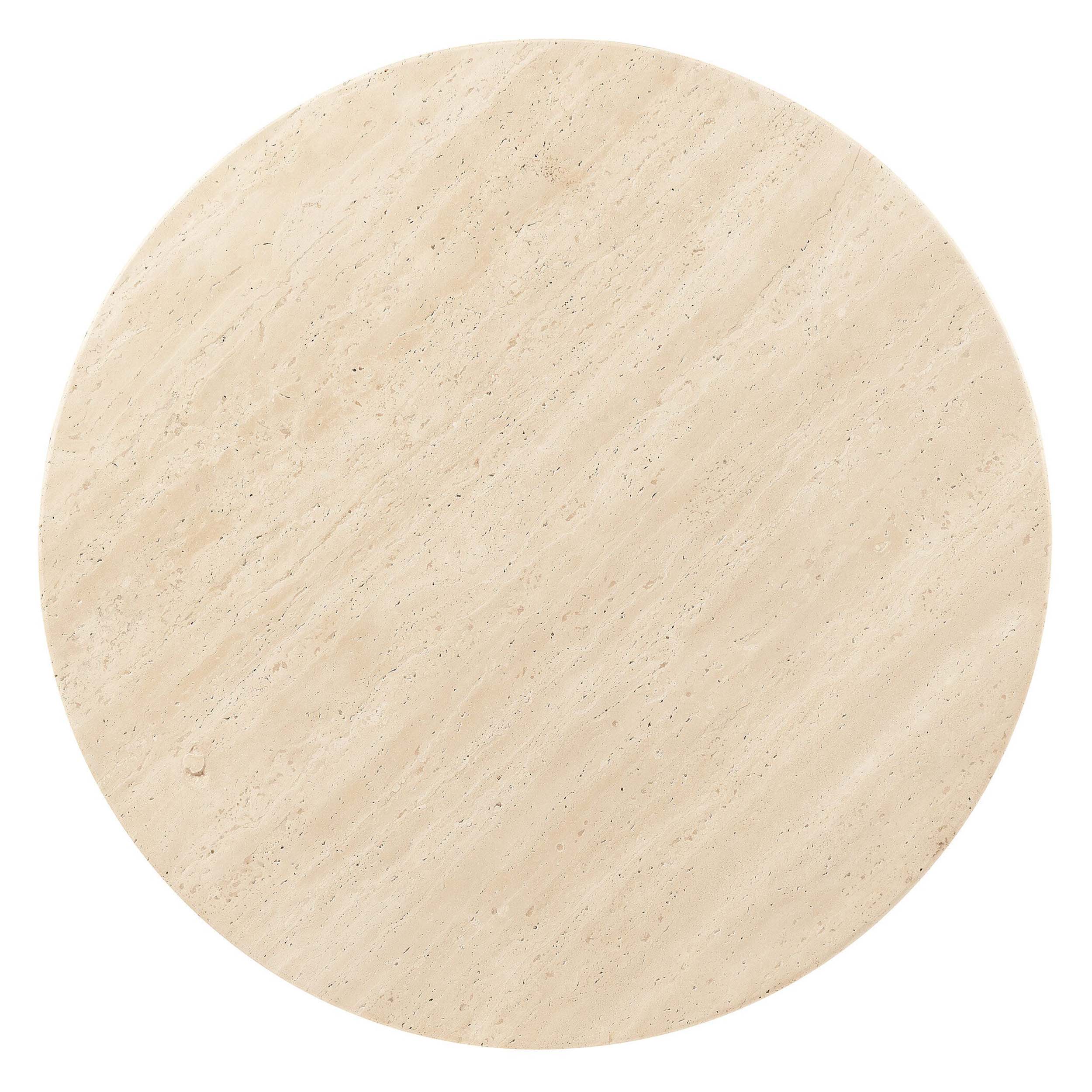 Driftwood Round Side Table, Natural - Image 3