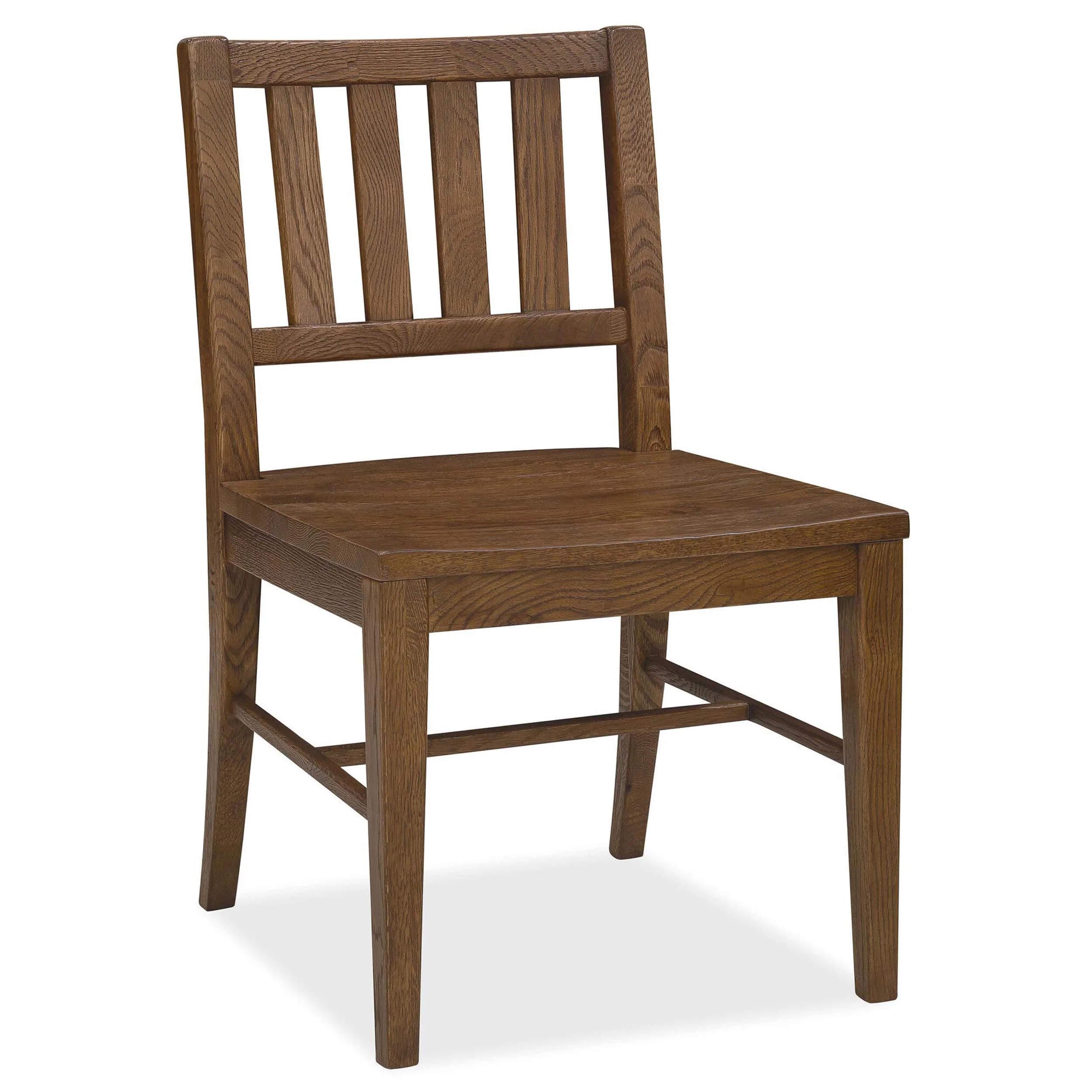 Driftwood Splatback Side Chair, Worn Saddle, Set of 2