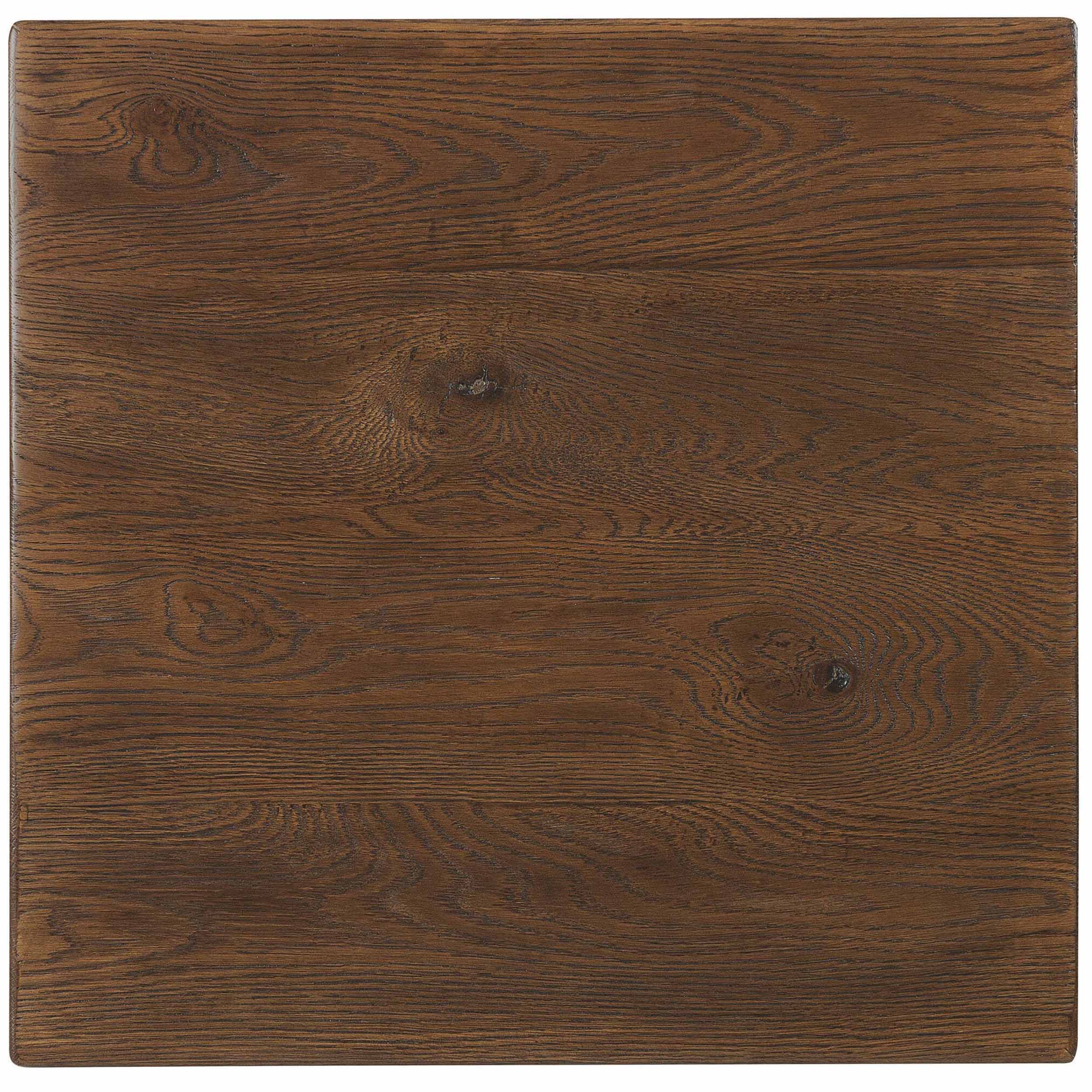 Driftwood Square End Table, Worn Saddle - Image 3