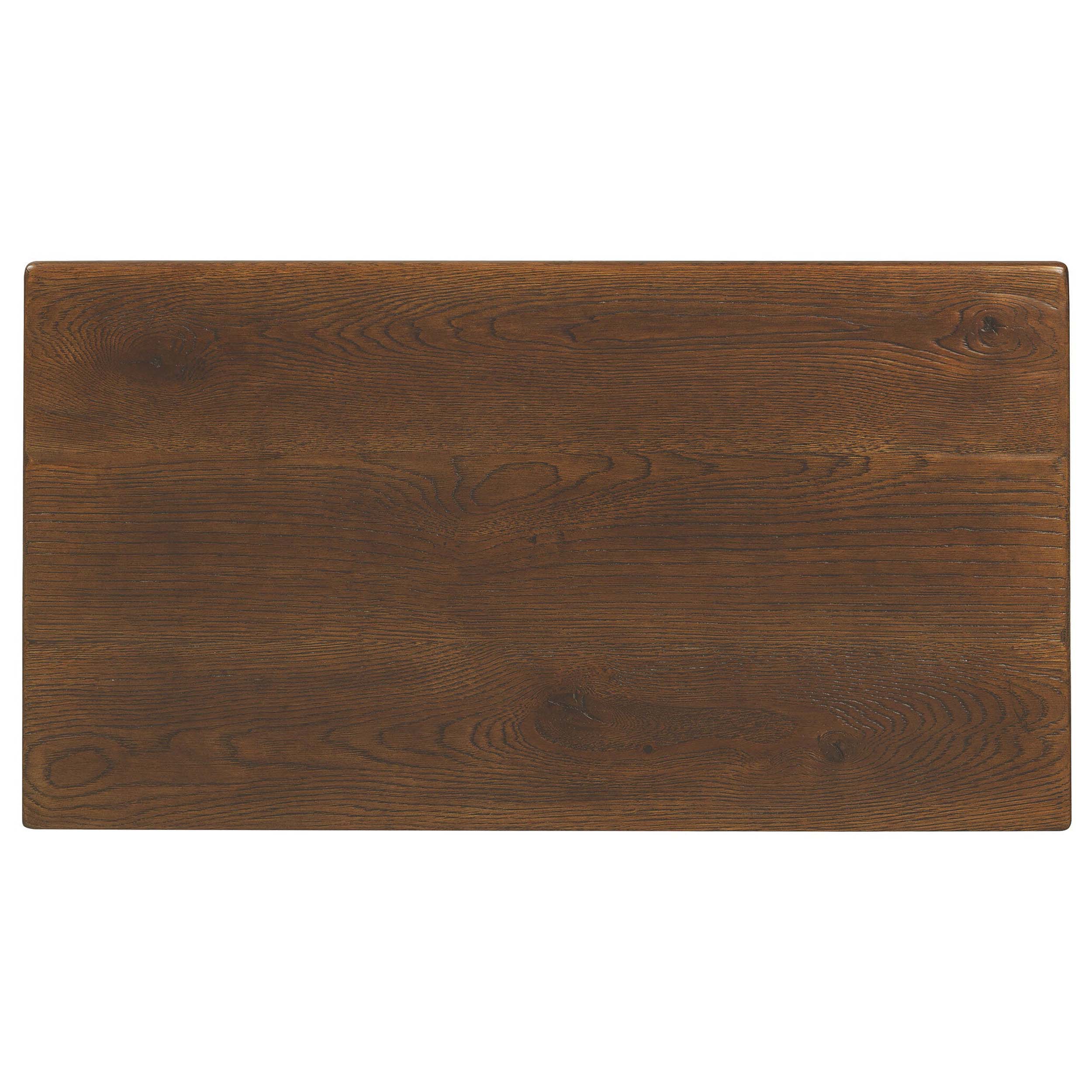 Driftwood Three-Drawer Nightstand, Worn Saddle - Image 3