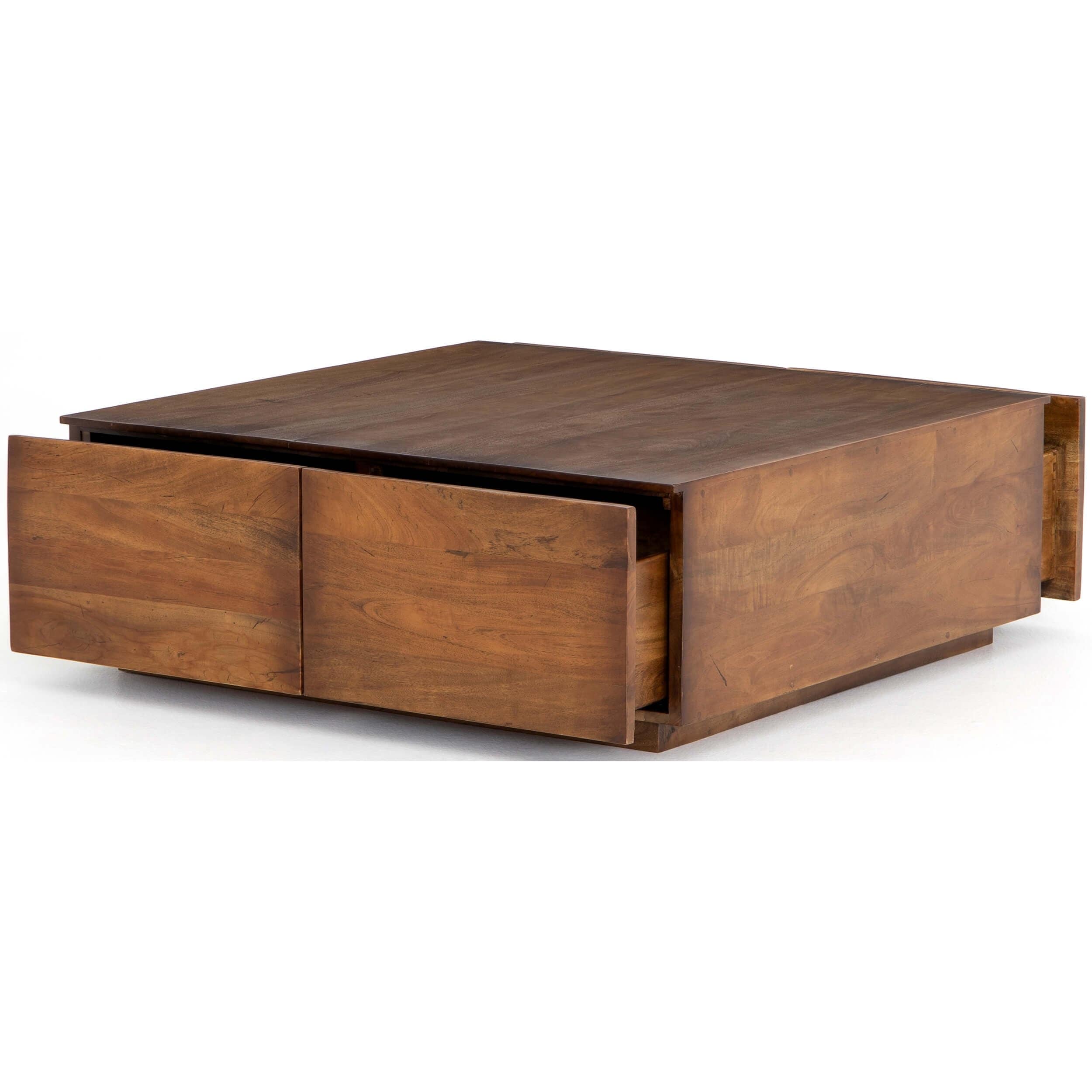 Duncan Storage Coffee Table, Reclaimed Fruitwood by Four Hands - Image 6