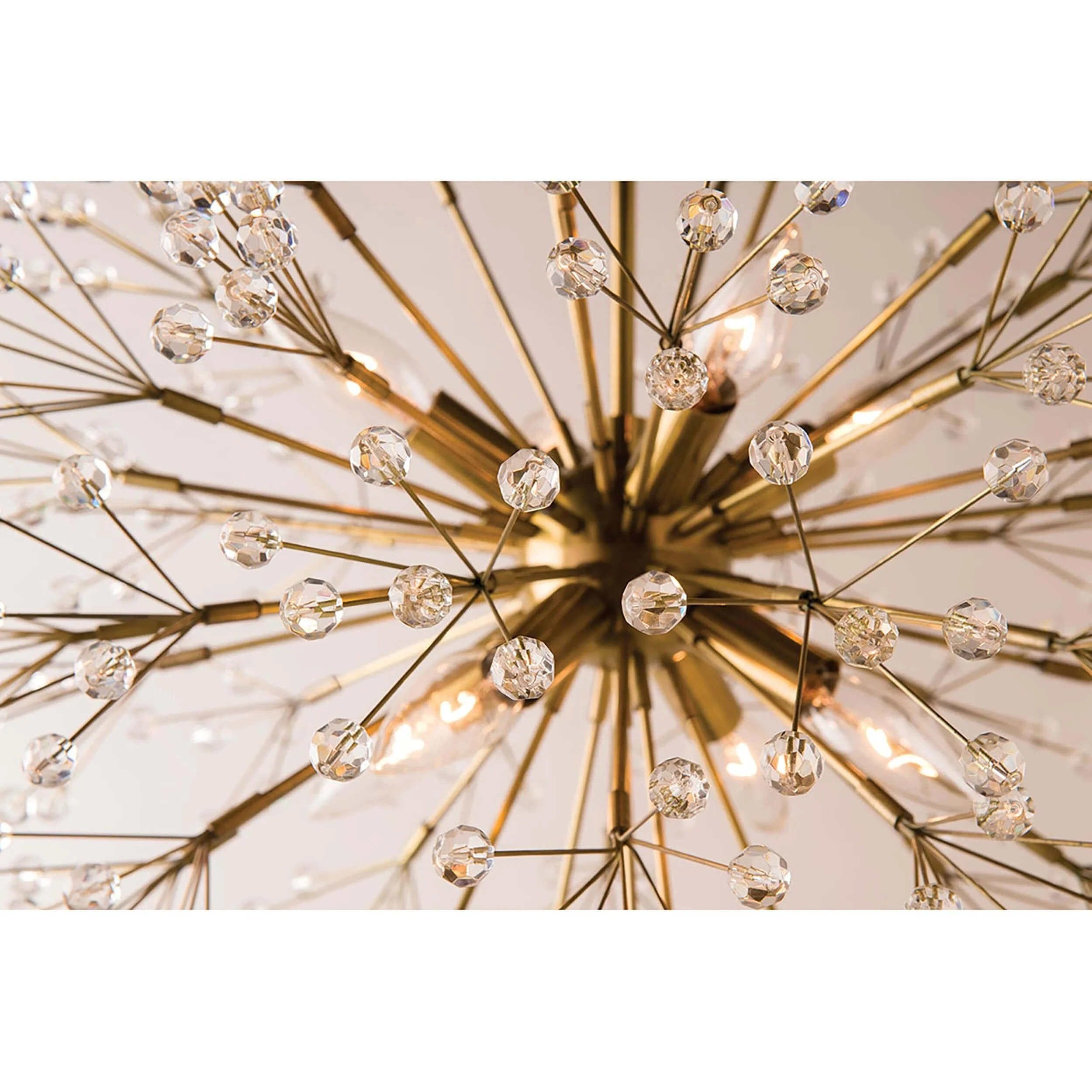 Dunkirk 8 Light Chandelier, Aged Brass - Image 4