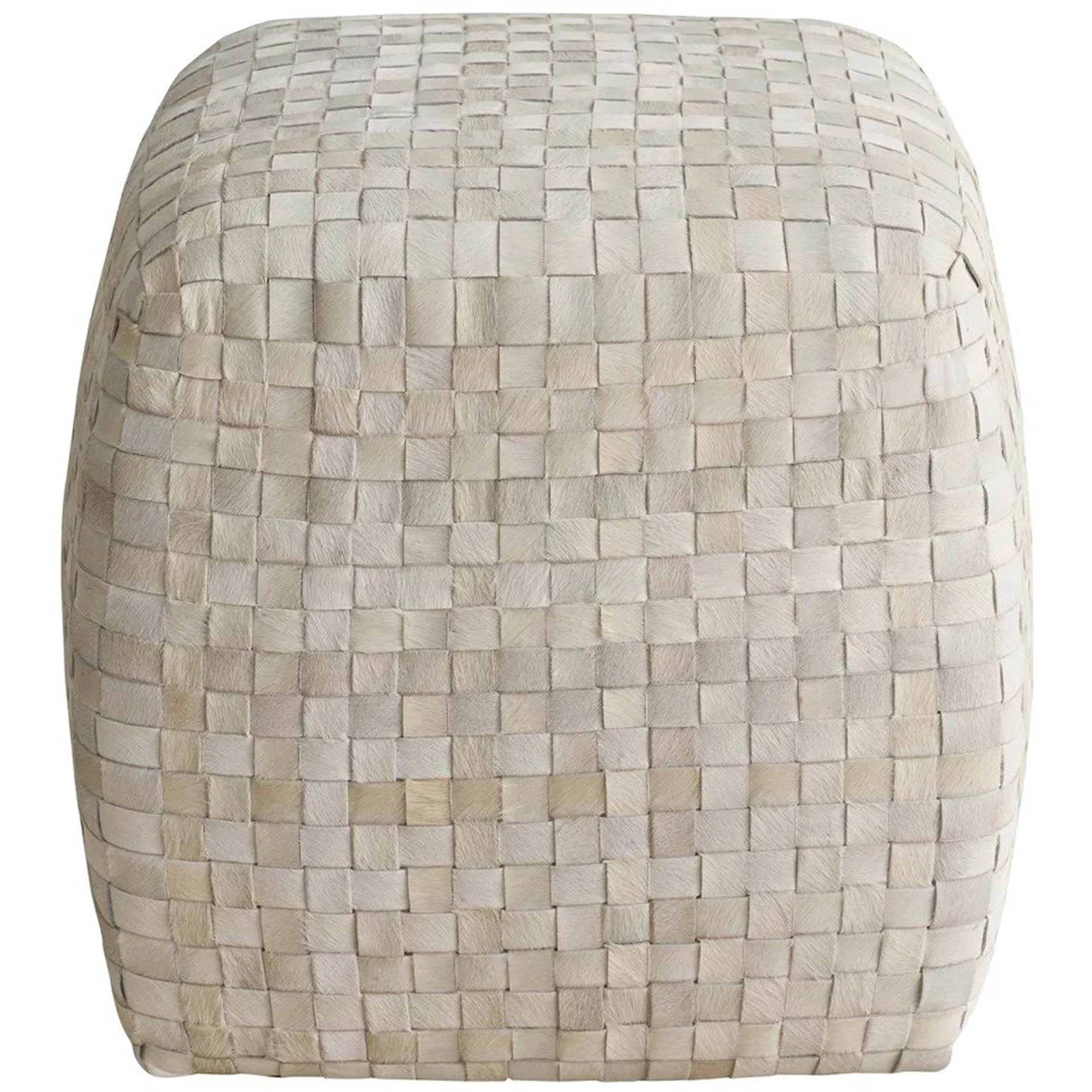 Dwell Pouf, Hair On Hide - Image 2