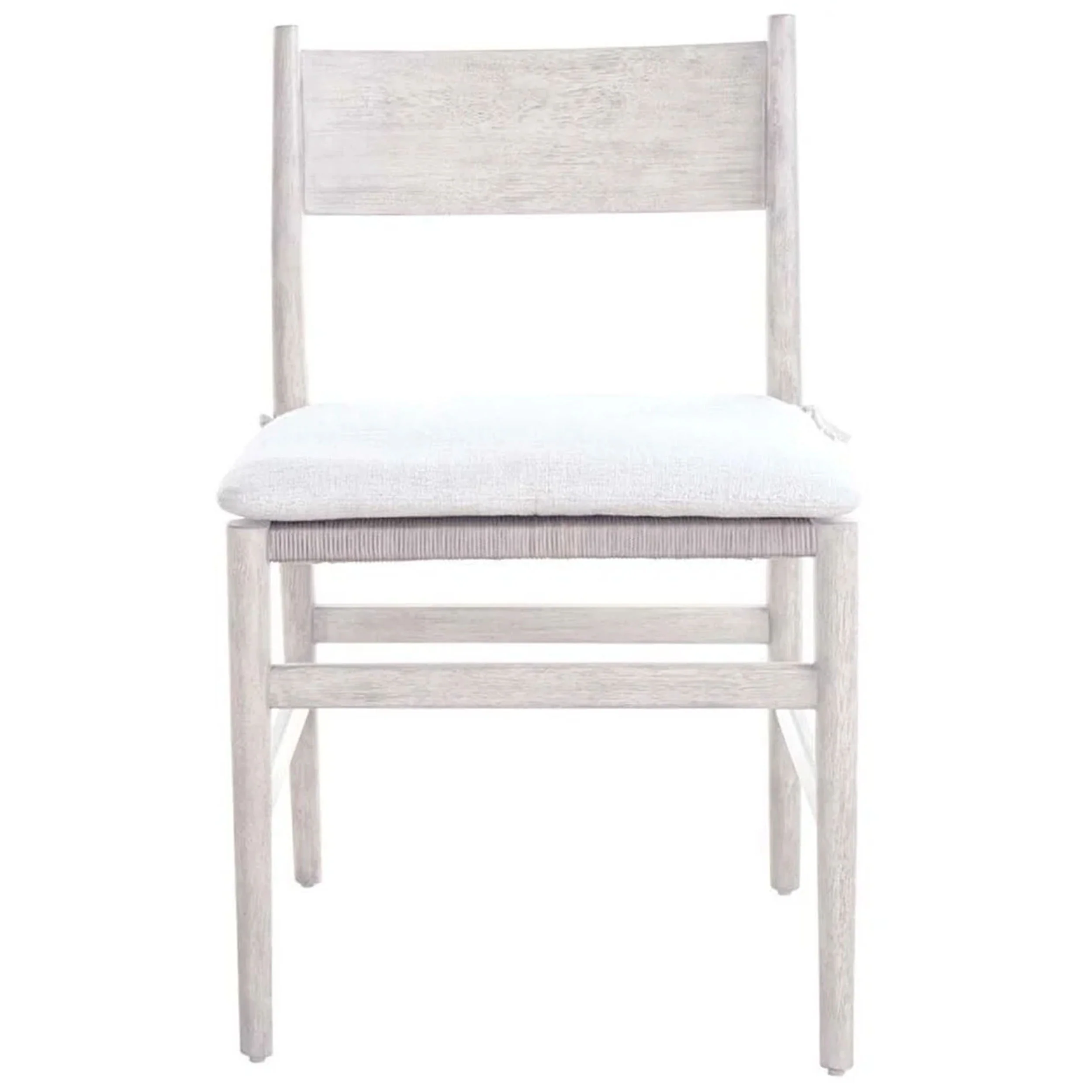 Dwell Wood Back Side Chair, River Rock, Set of 2 - Image 2
