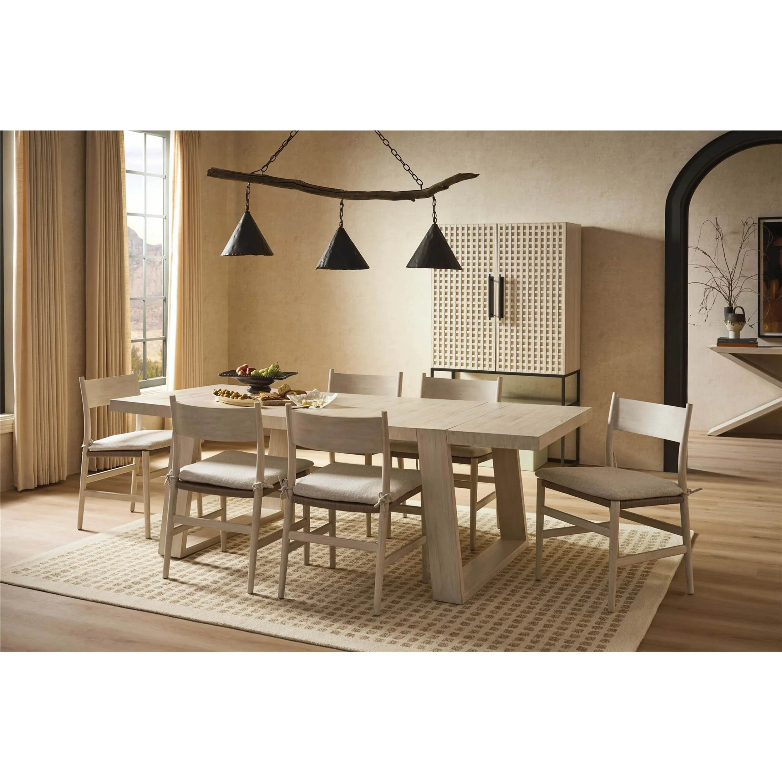Dwell Wood Back Side Chair, River Rock, Set of 2 - Image 5