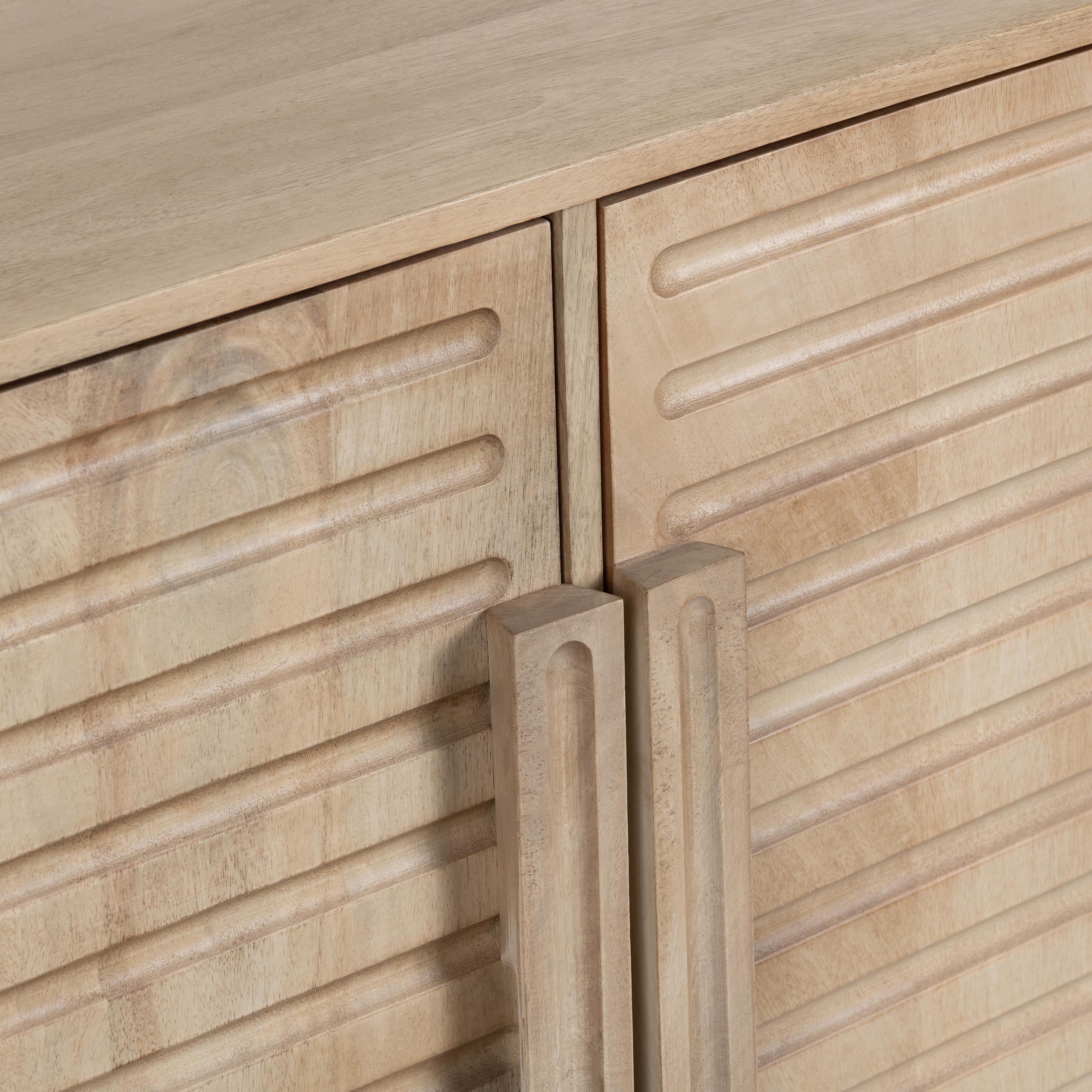 Easton 2 Door Cabinet, Natural - Image 4
