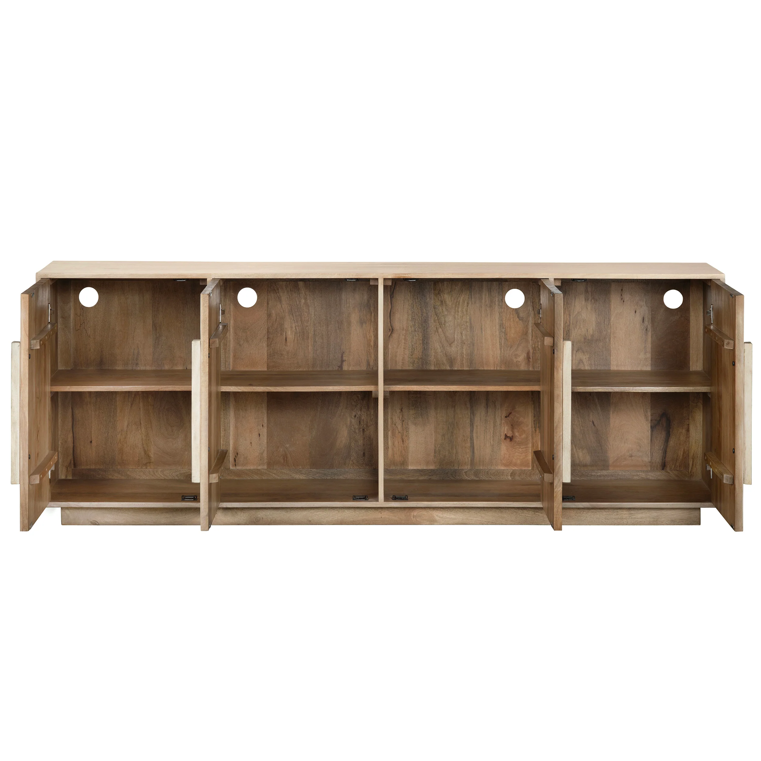 Easton 4 Door Sideboard, Natural - Image 3
