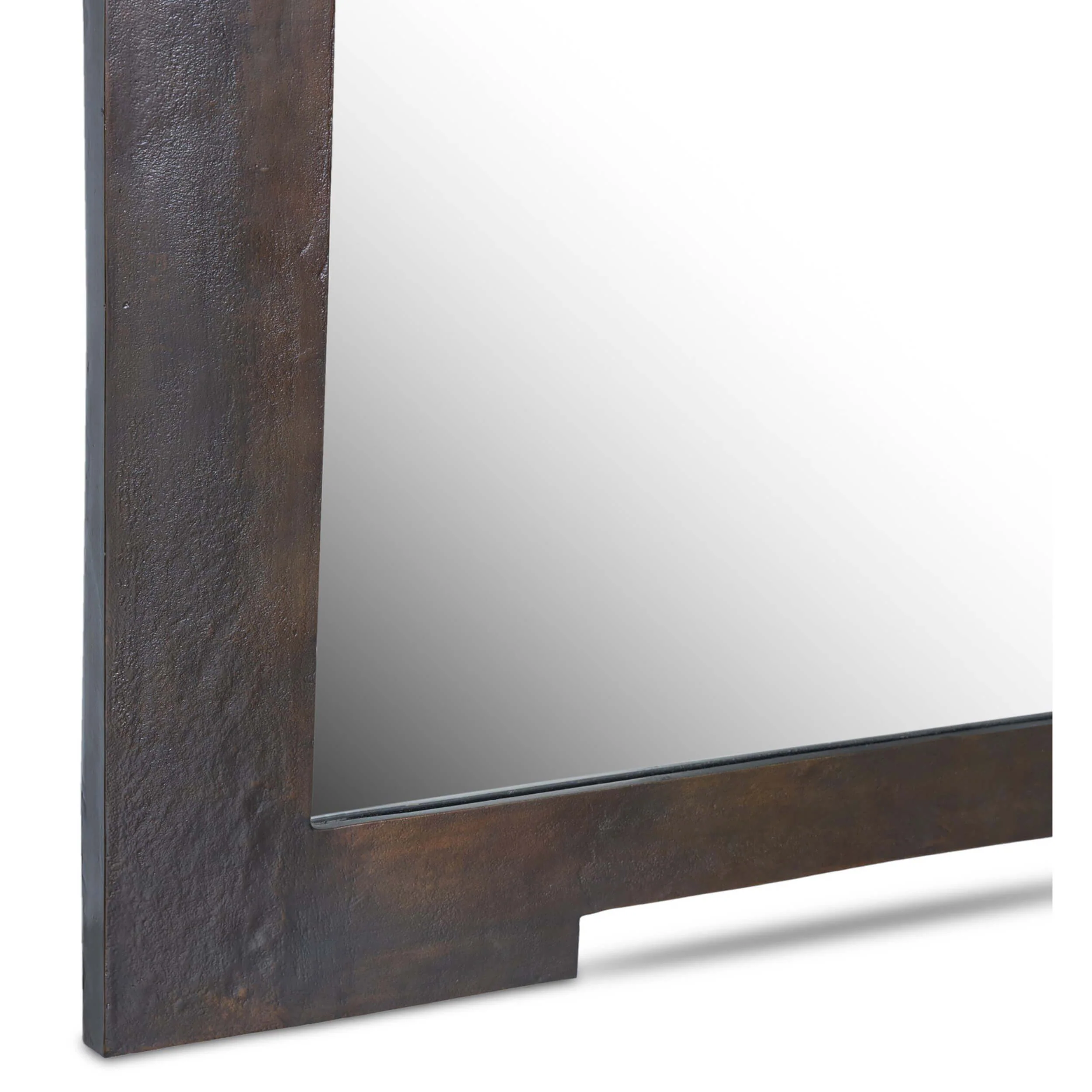 Easton Floor Mirror, Antique Rust by Four Hands - Image 3