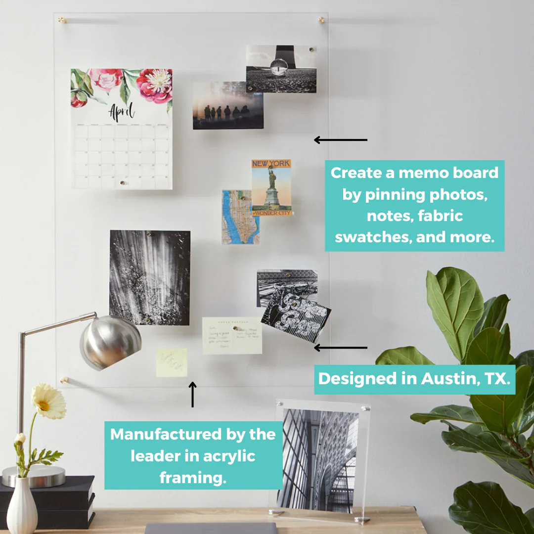 Easy Change Memo Board + Magnets - Image 3