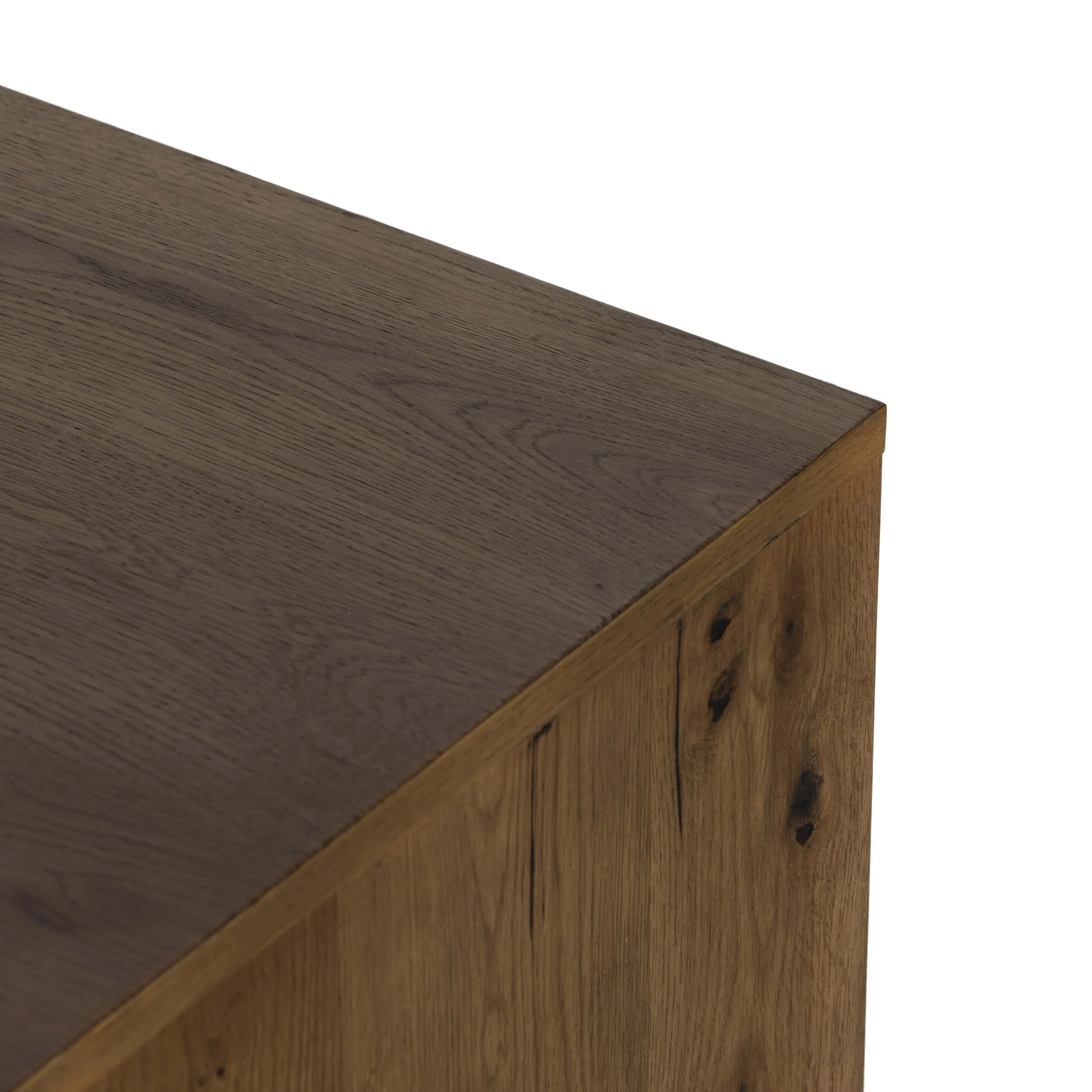 Eaton Executive Desk, Amber Oak by Four Hands - Image 5