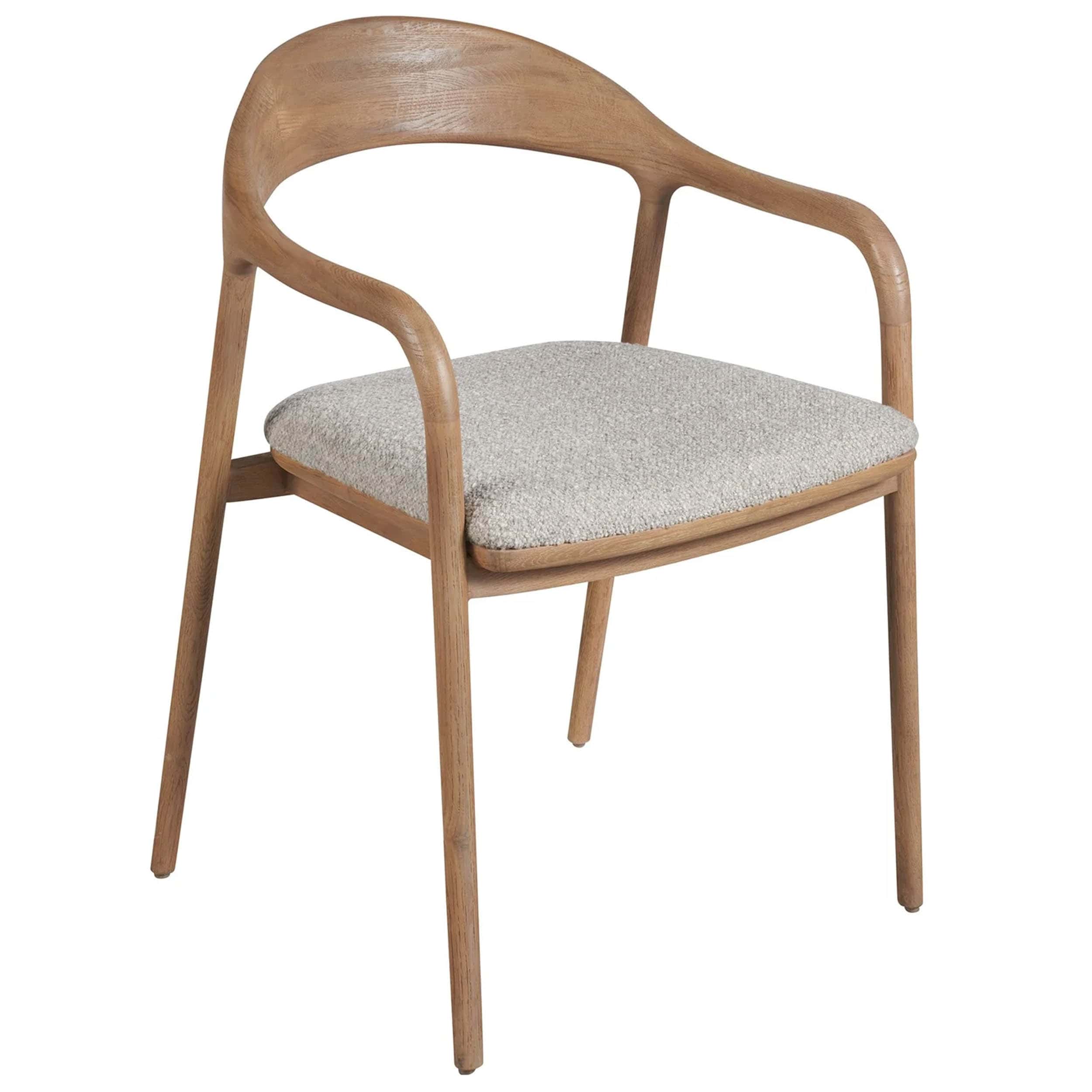 Echo Dining Chair, Natural Oak, Set of 2