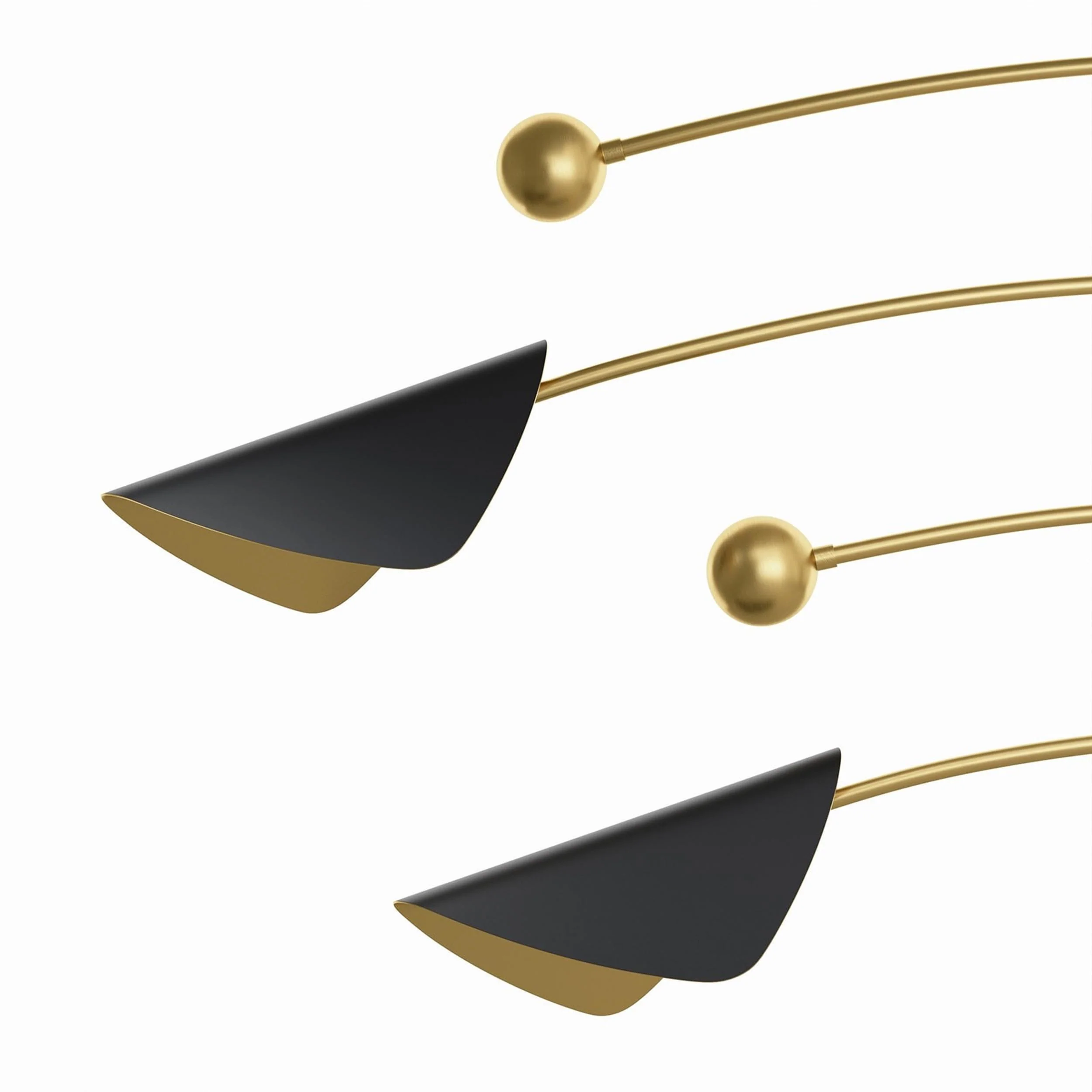 Eclipse Chandelier, Black - Image 5