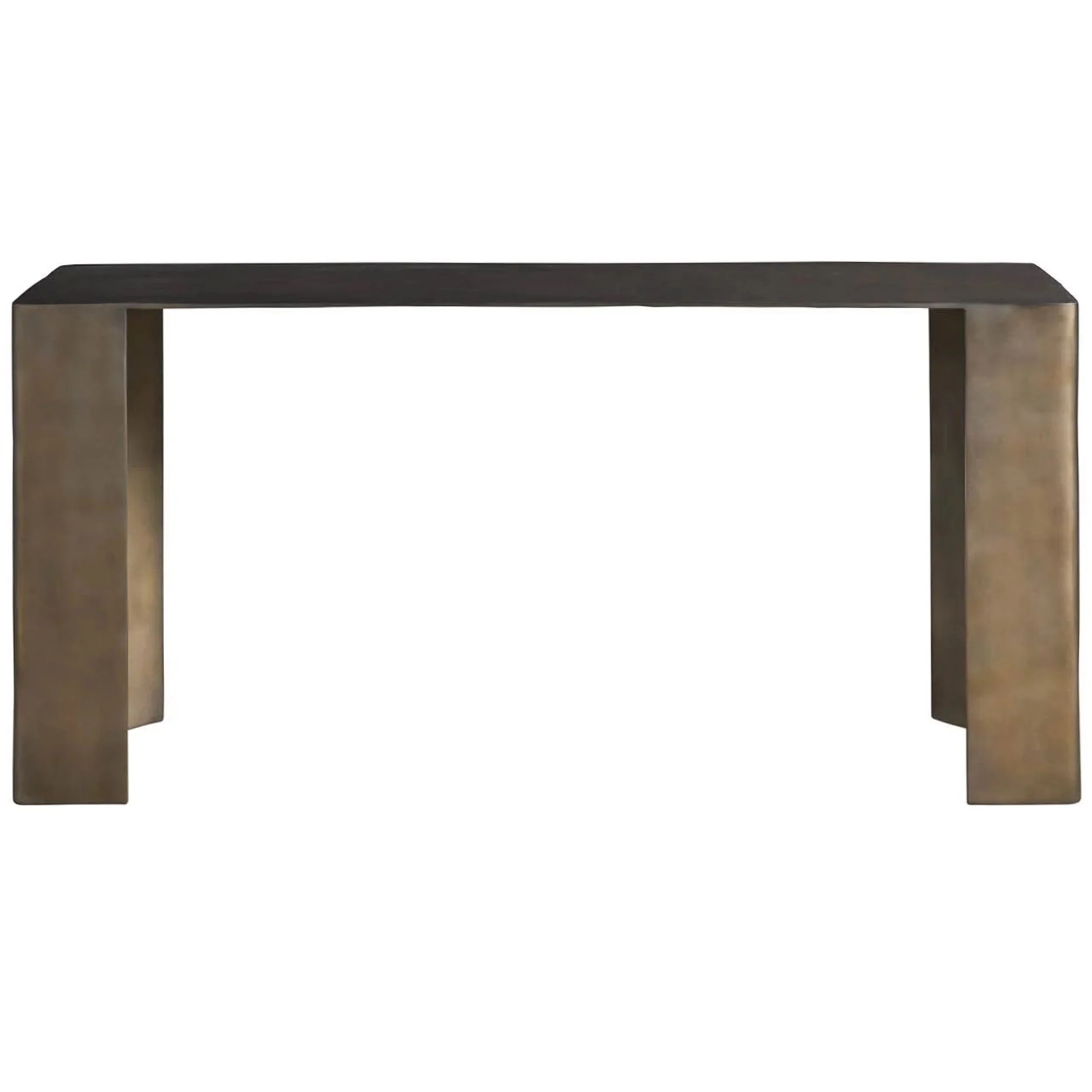 Eclipse Console Table, Black Nickel - Image 2