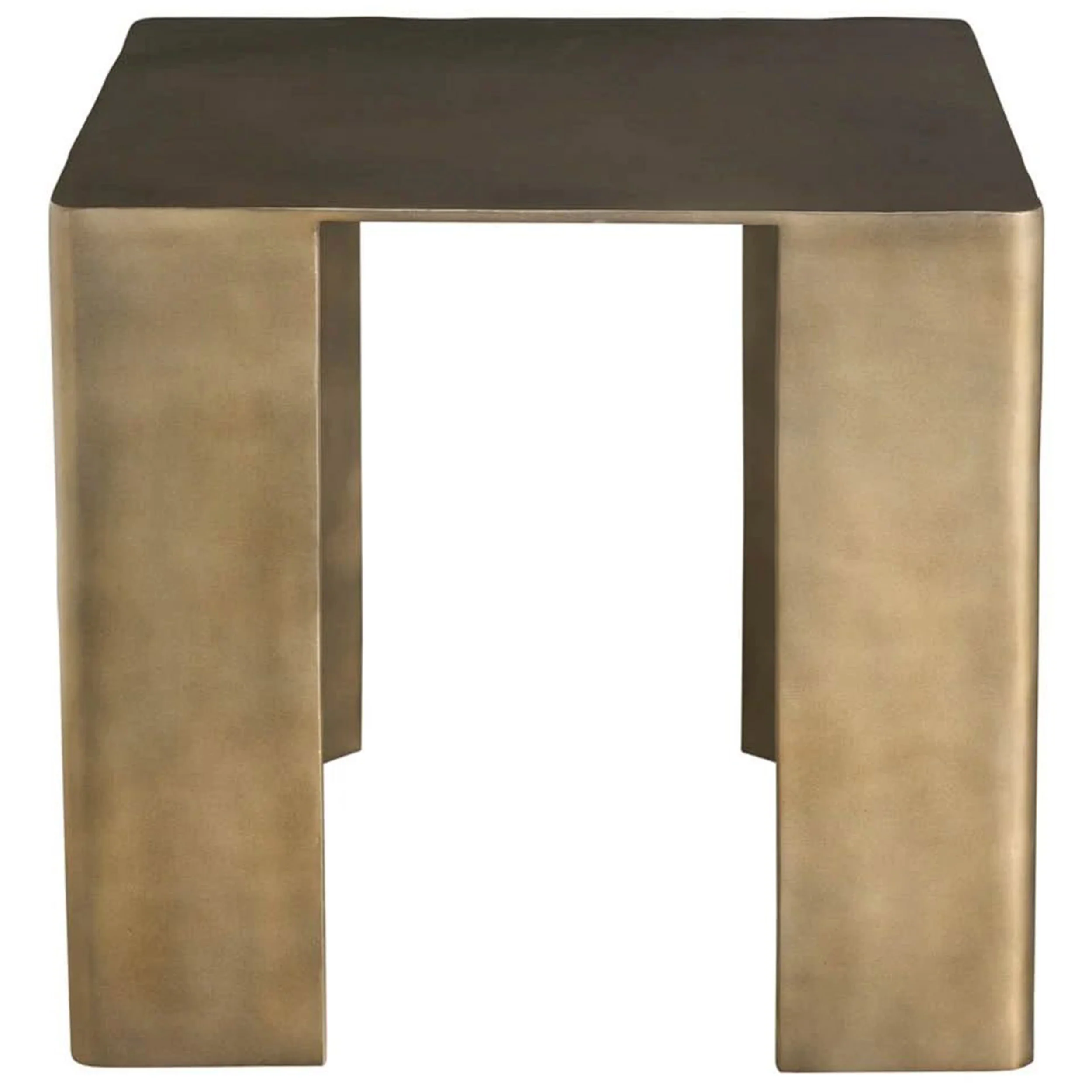 Eclipse Rectangular End Table, Black Nickel - Image 2