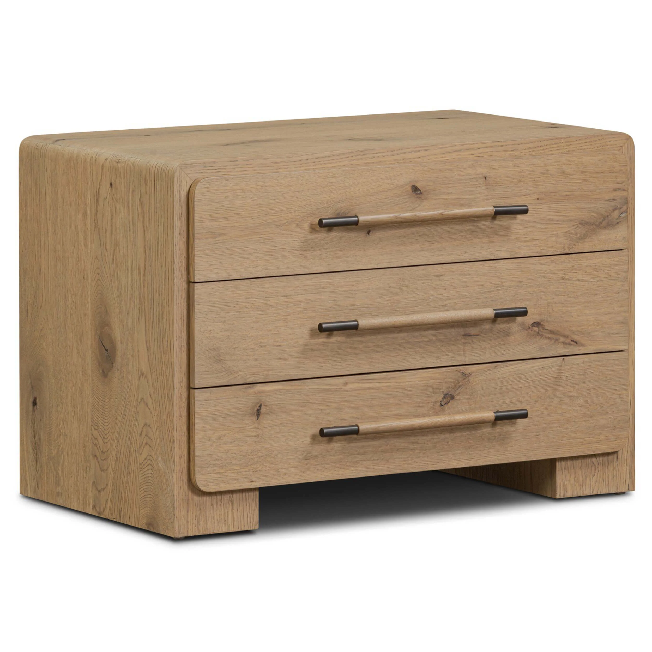 Eden Nightstand, Aged Smoked Oak by Four Hands