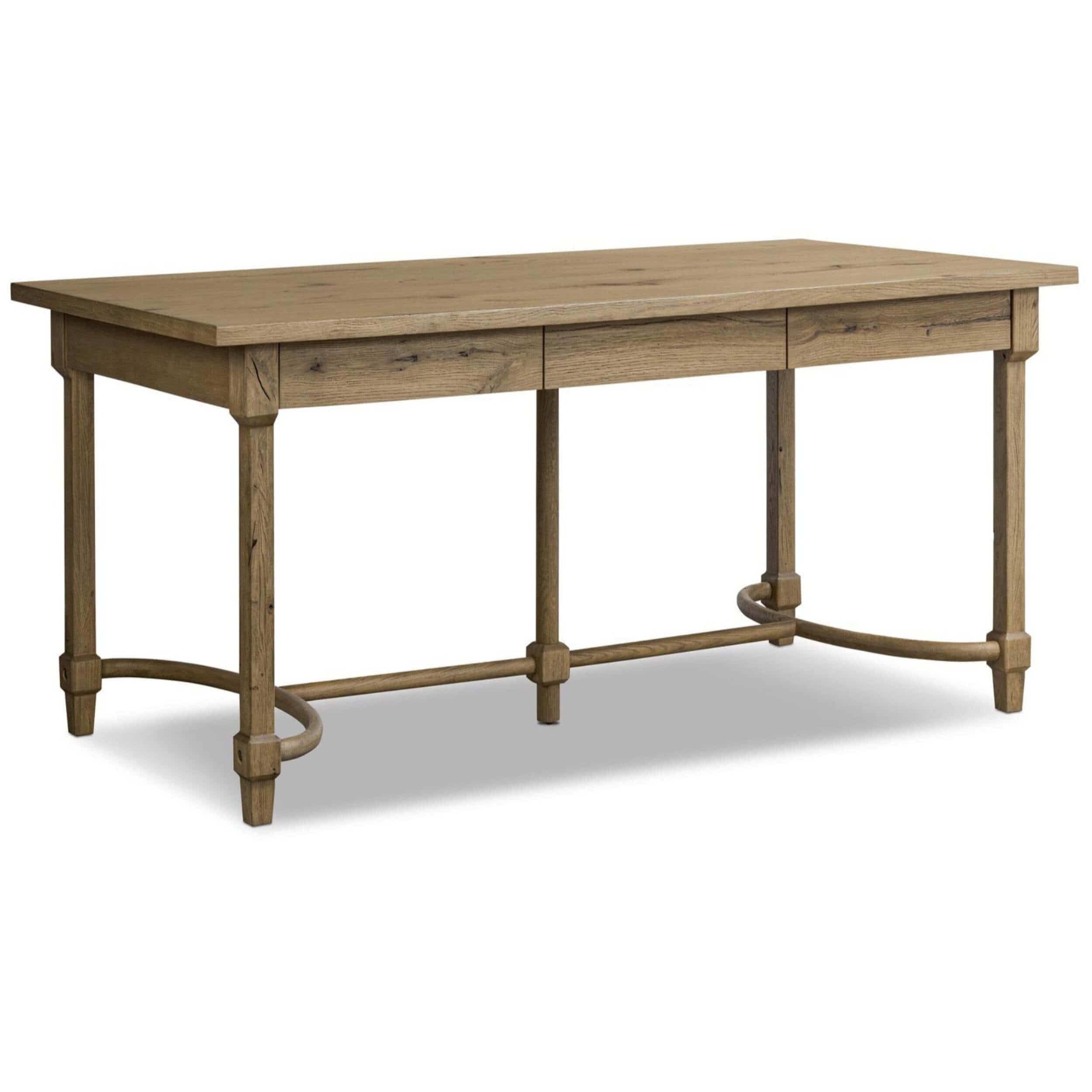 Edison Desk, Worn Oak by Amber Lewis x Four Hands