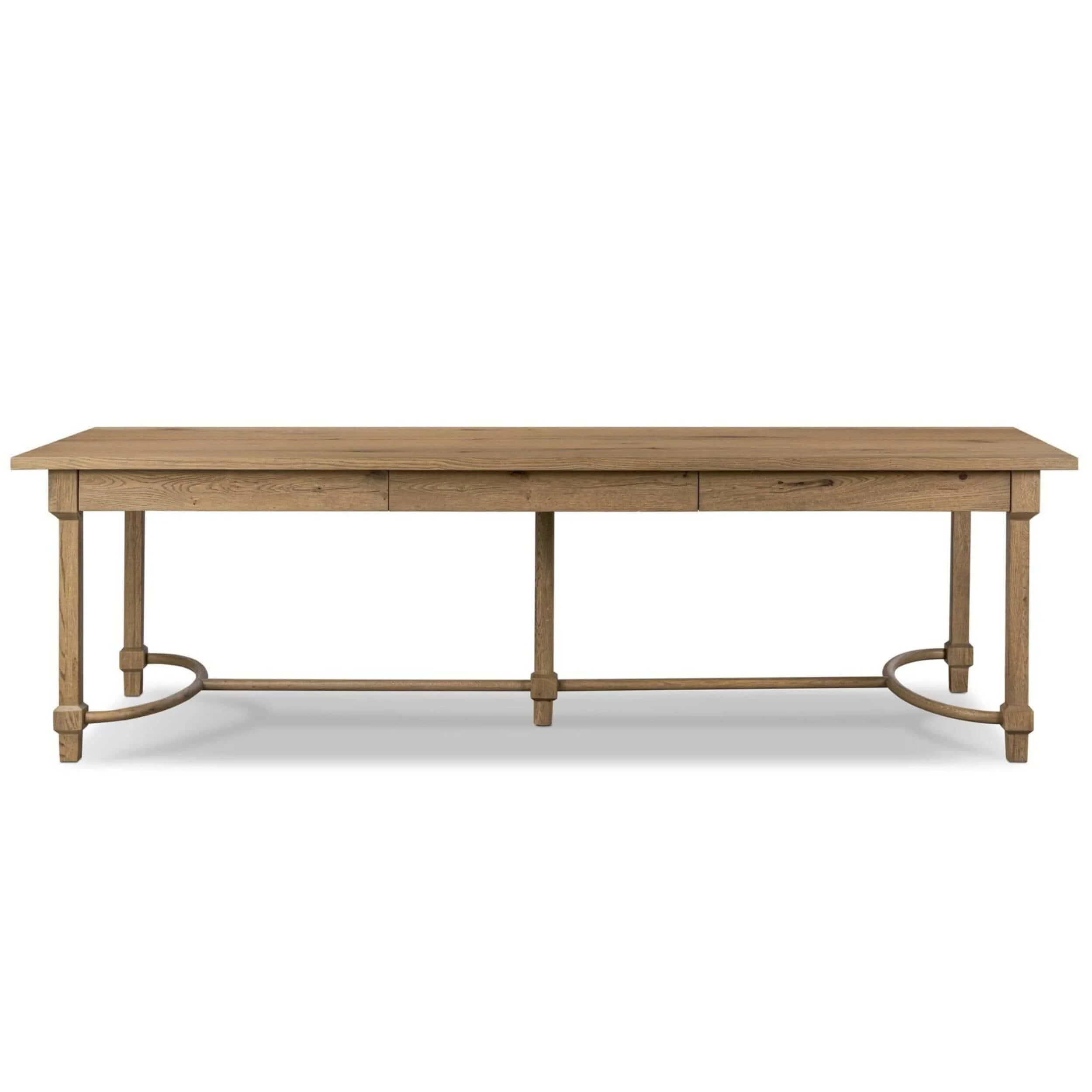 Edison Dining Table, Worn Oak by Amber Lewis x Four Hands - Image 2
