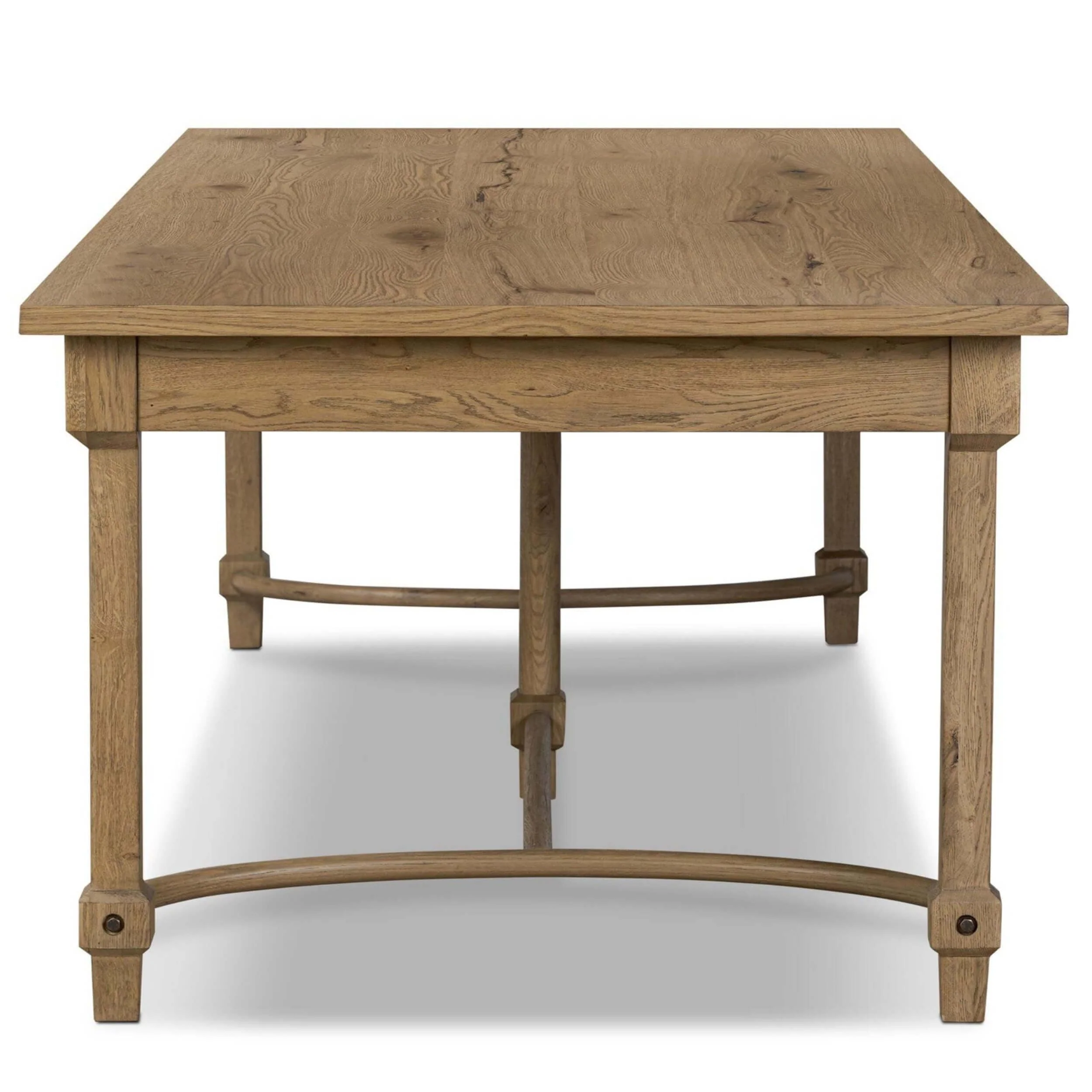 Edison Dining Table, Worn Oak by Amber Lewis x Four Hands - Image 3