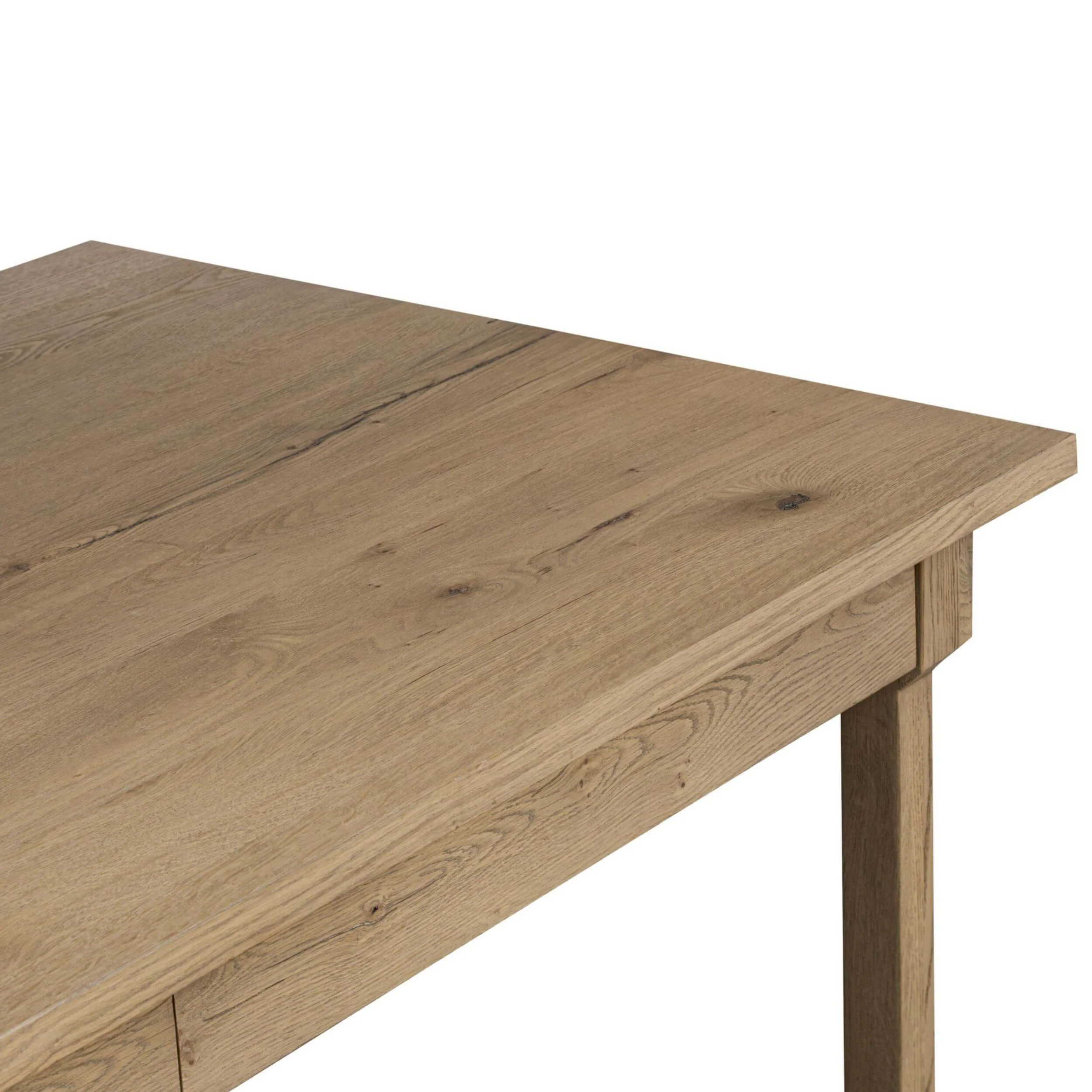 Edison Dining Table, Worn Oak by Amber Lewis x Four Hands - Image 4