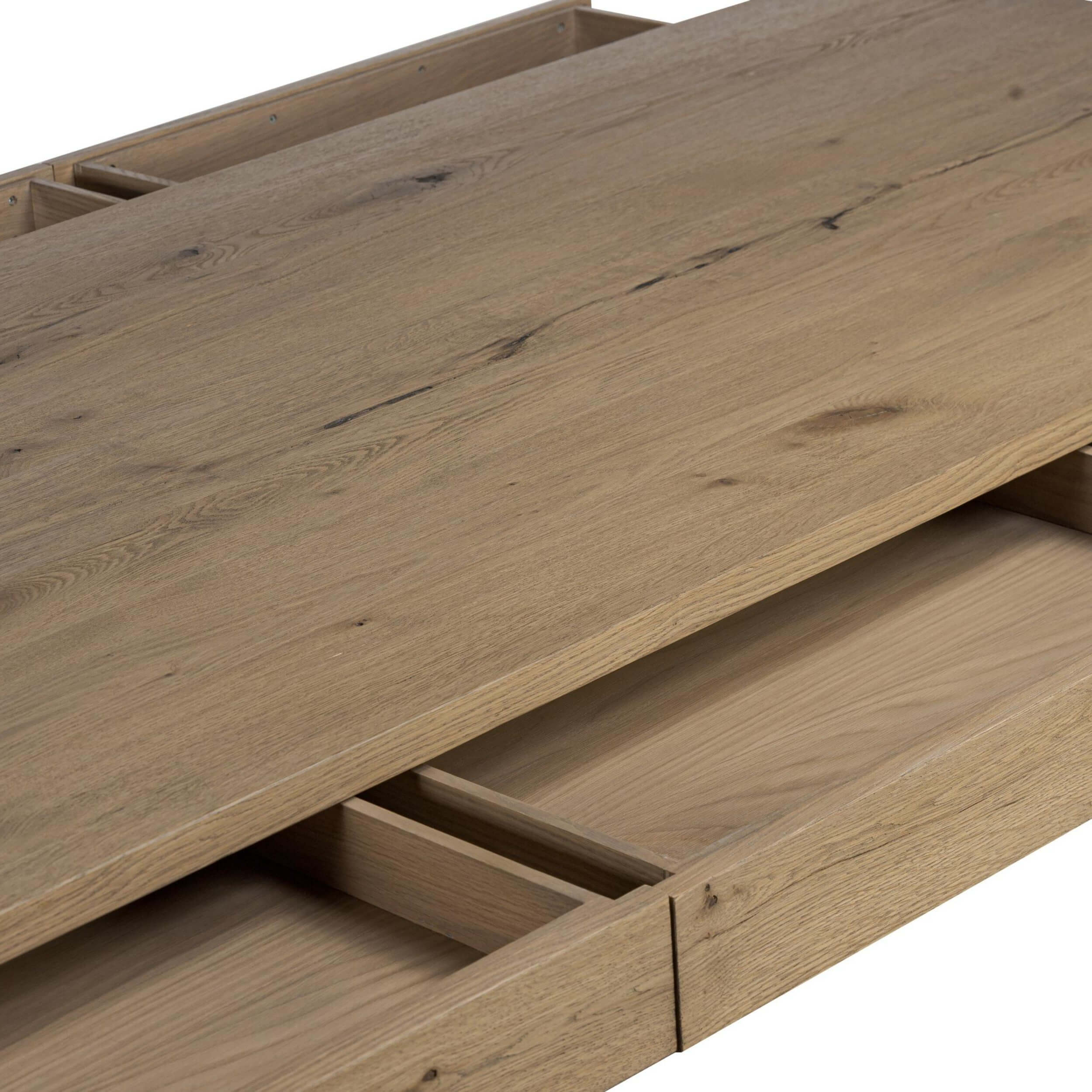 Edison Dining Table, Worn Oak by Amber Lewis x Four Hands - Image 5