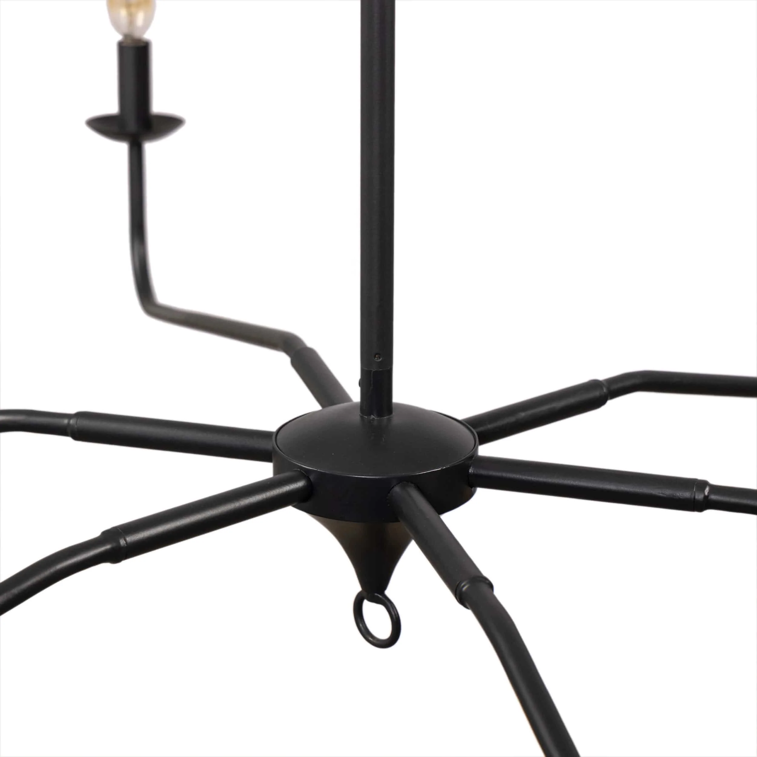Edlyn Chandelier, Antiqued Iron by Four Hands - Image 5