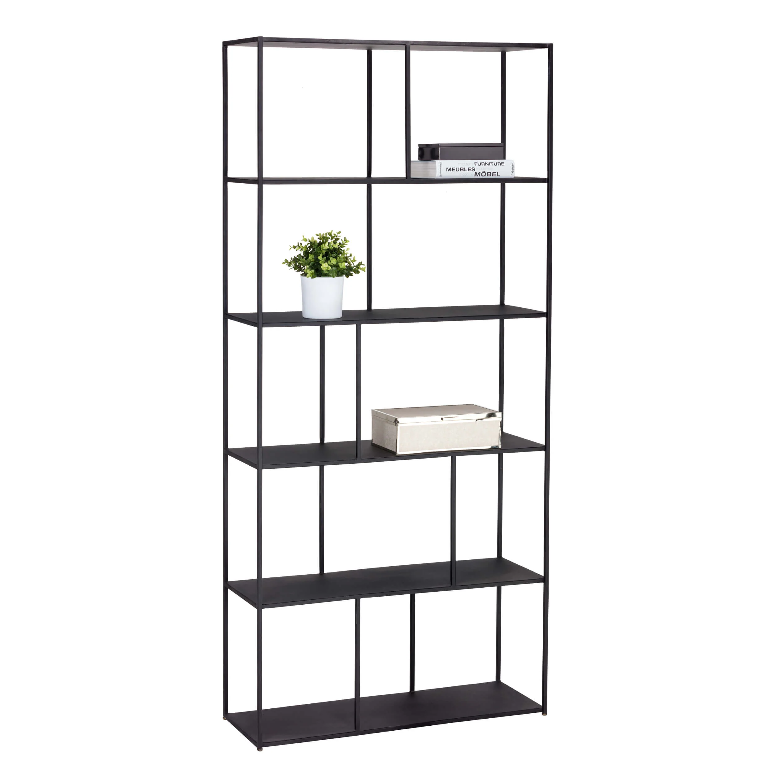 Eiffel Large Bookcase, Black - Image 3
