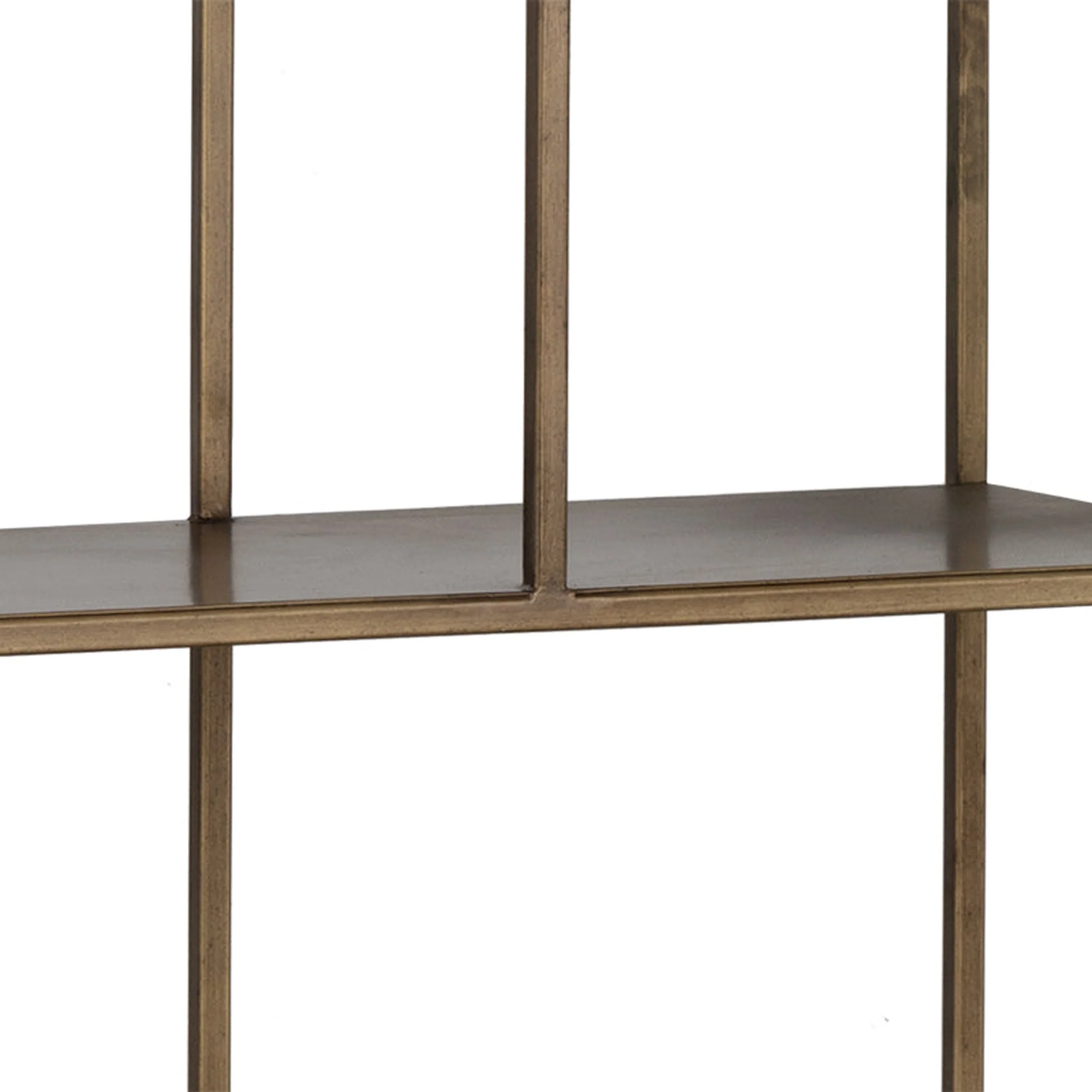 Eiffel Small Bookcase, Antique Brass - Image 3