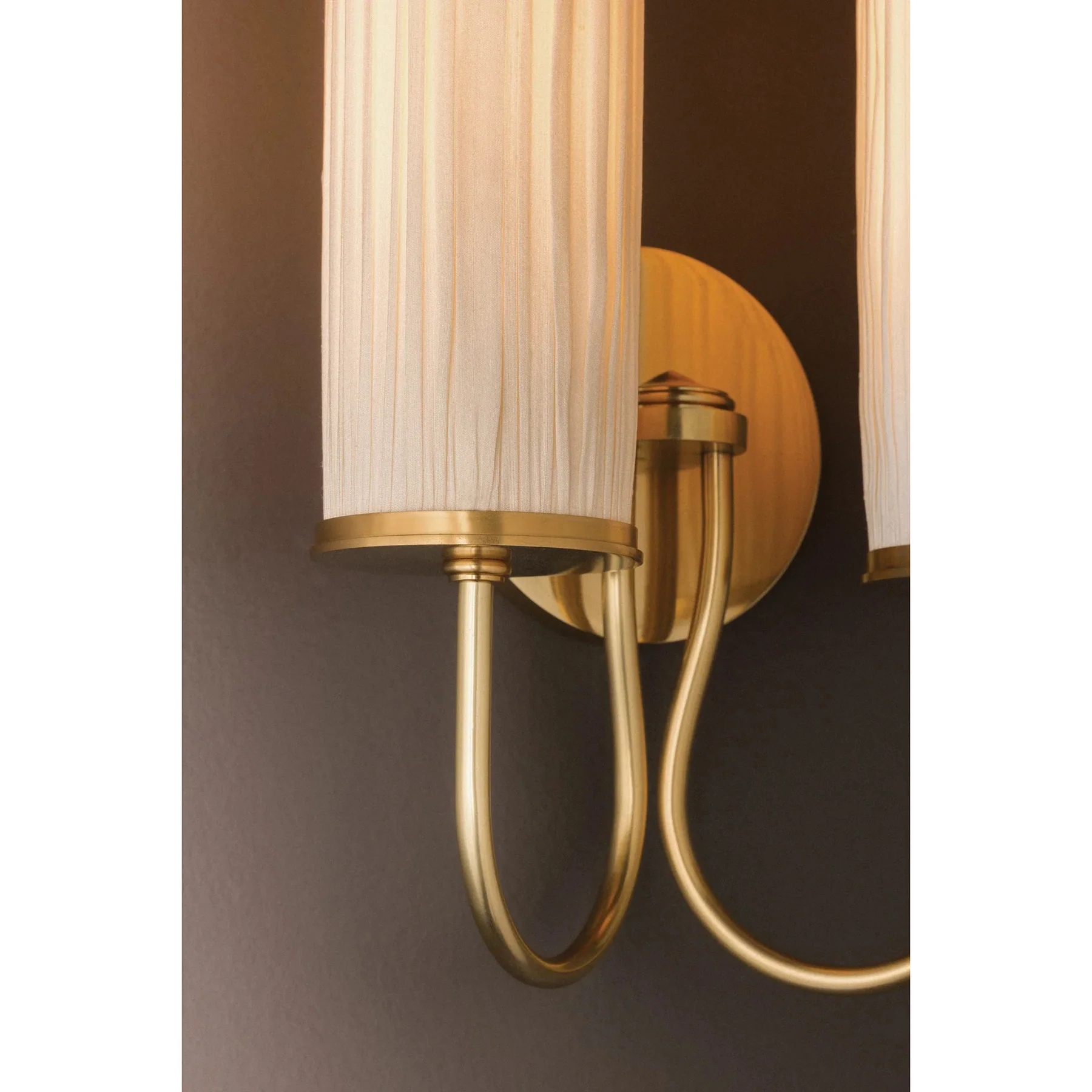 Elaine Wal Sconce, Aged Brass - Image 3