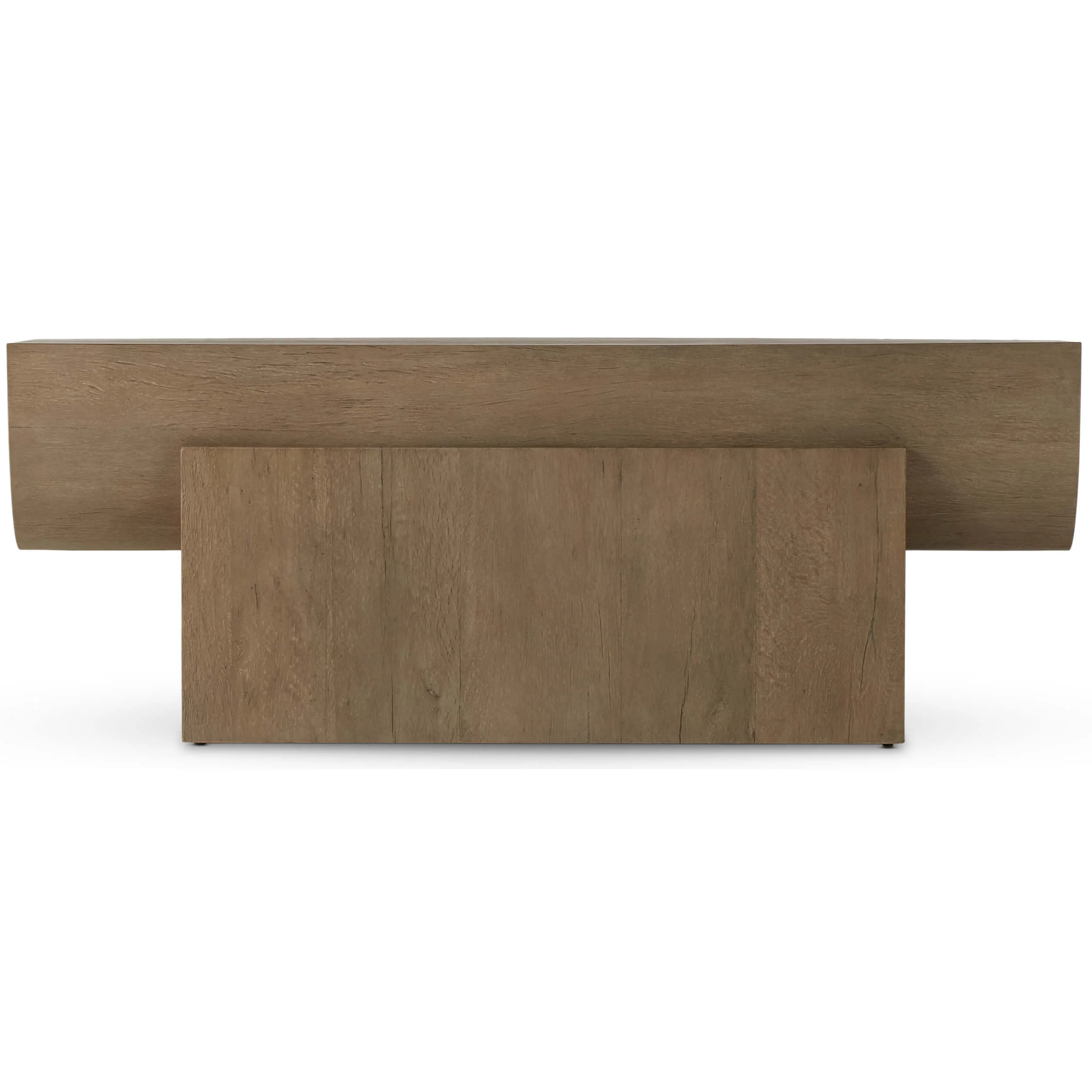 Elbert Console Table, Natural Oak by Four Hands - Image 2
