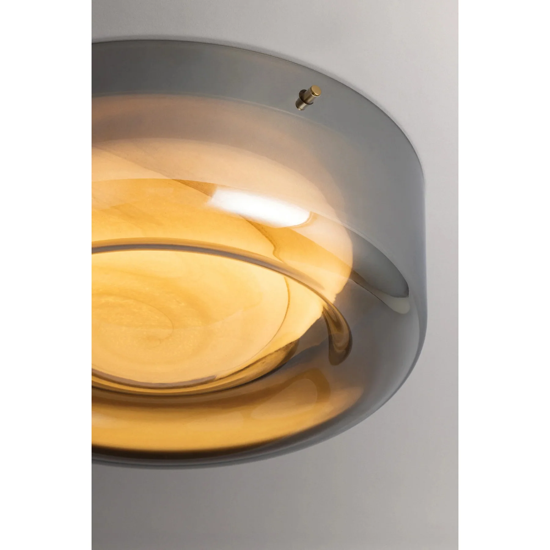 Eldred Flush Mount, Aged Brass - Image 3