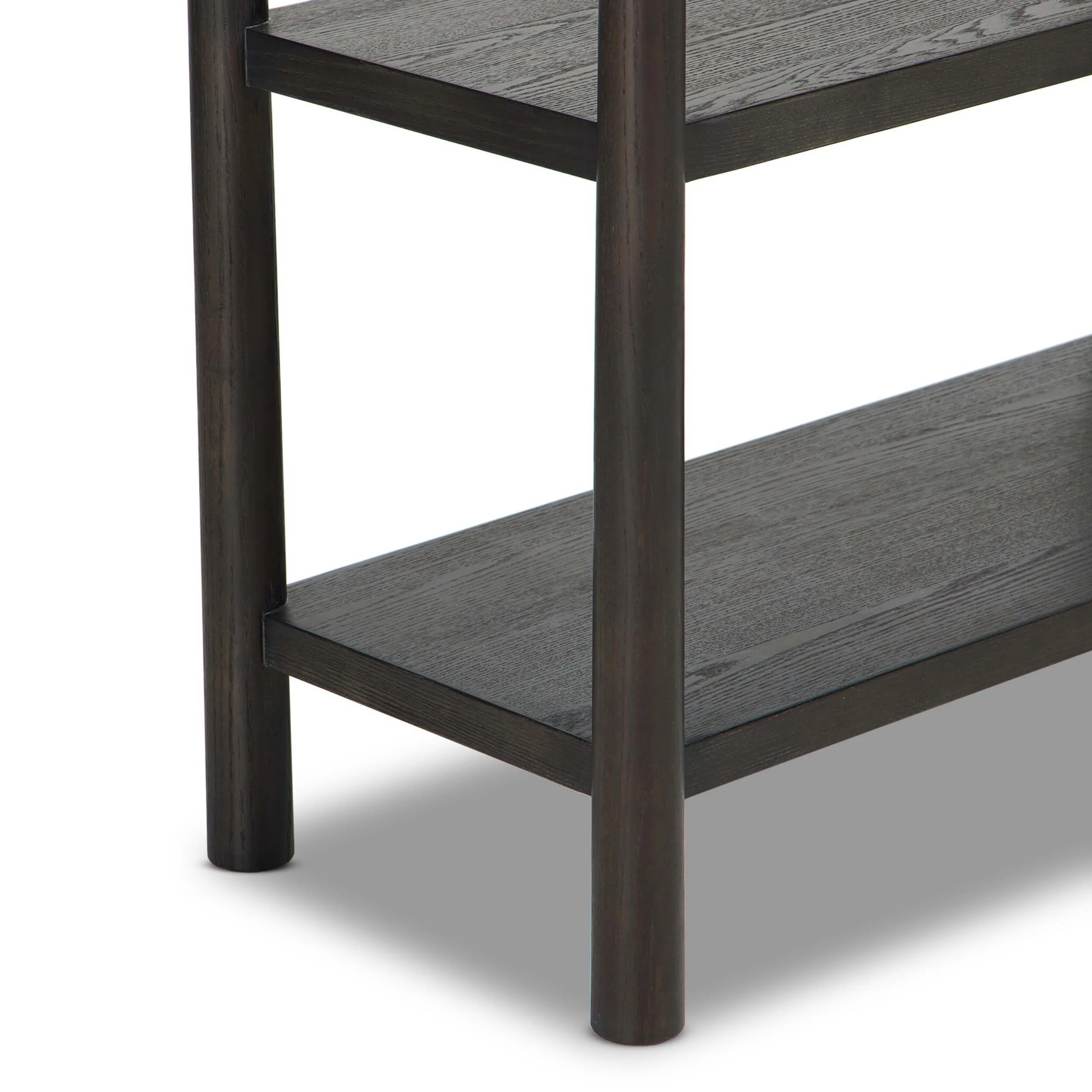 Eldridge Bookcase, Distressed Black by Amber Lewis x Four Hands - Image 5