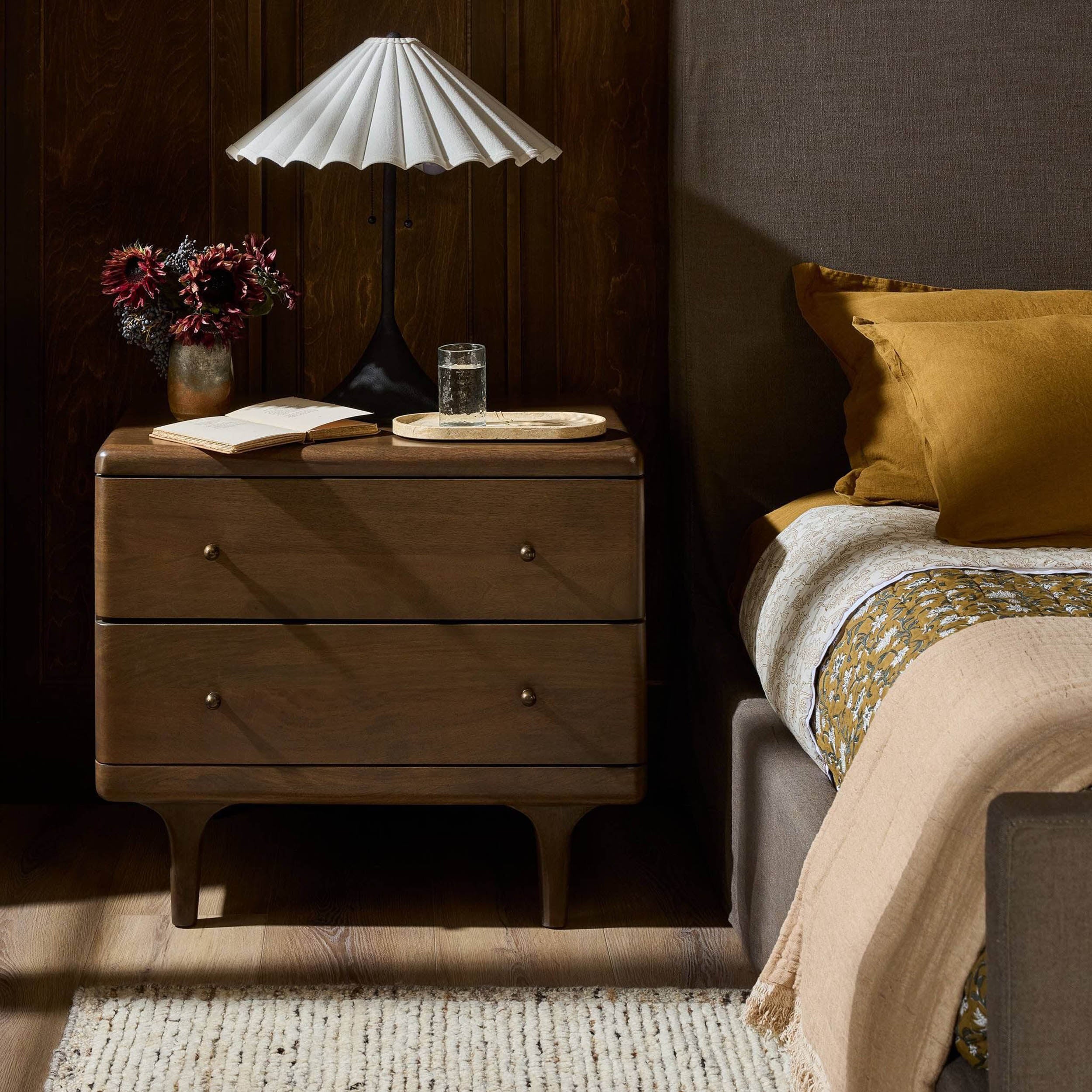 Eldrin Nightstand, Warm Brown by Four Hands - Image 7